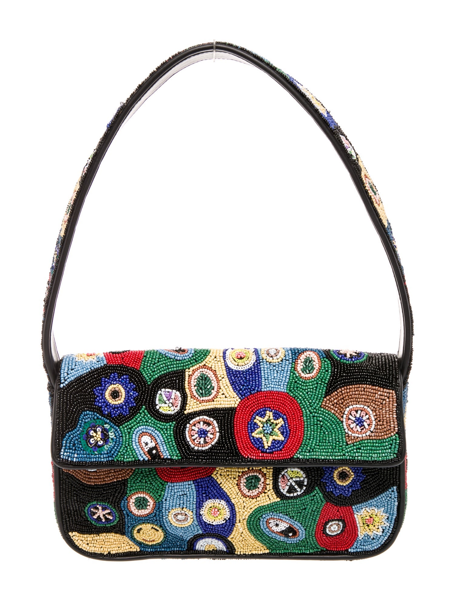 Staud Beaded Shoulder Bag