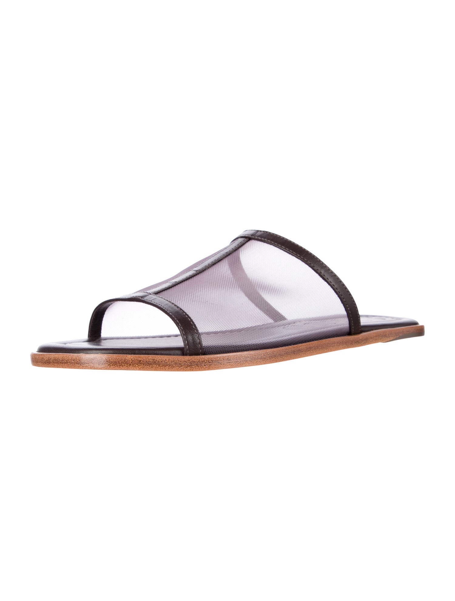 Staud Leather Printed Sandals