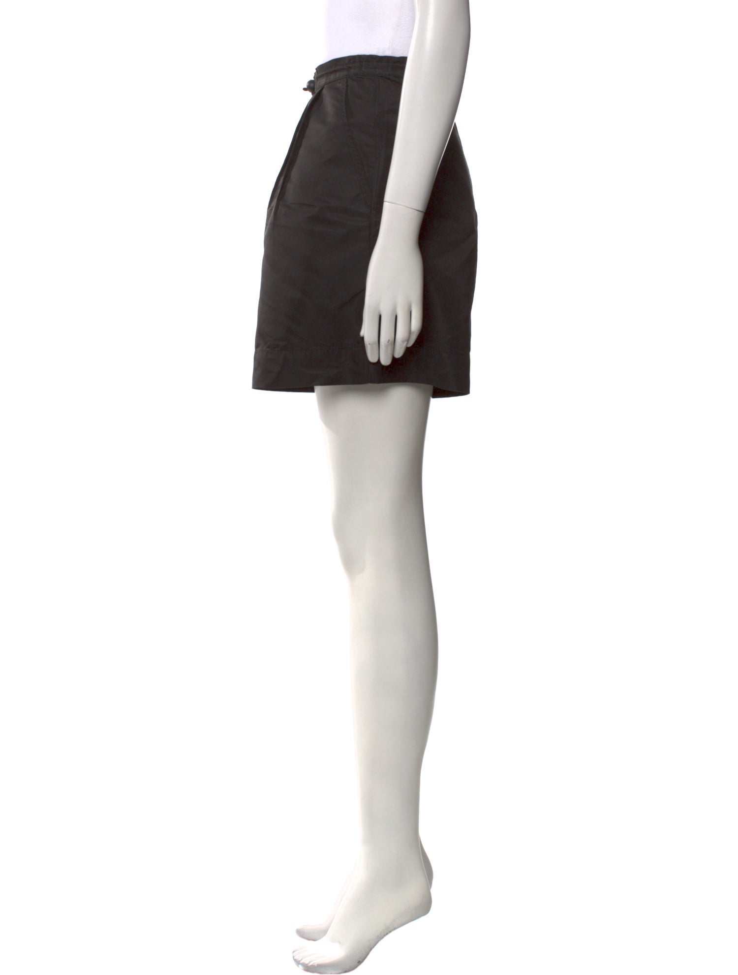 Staud Nylon Mini Shorts