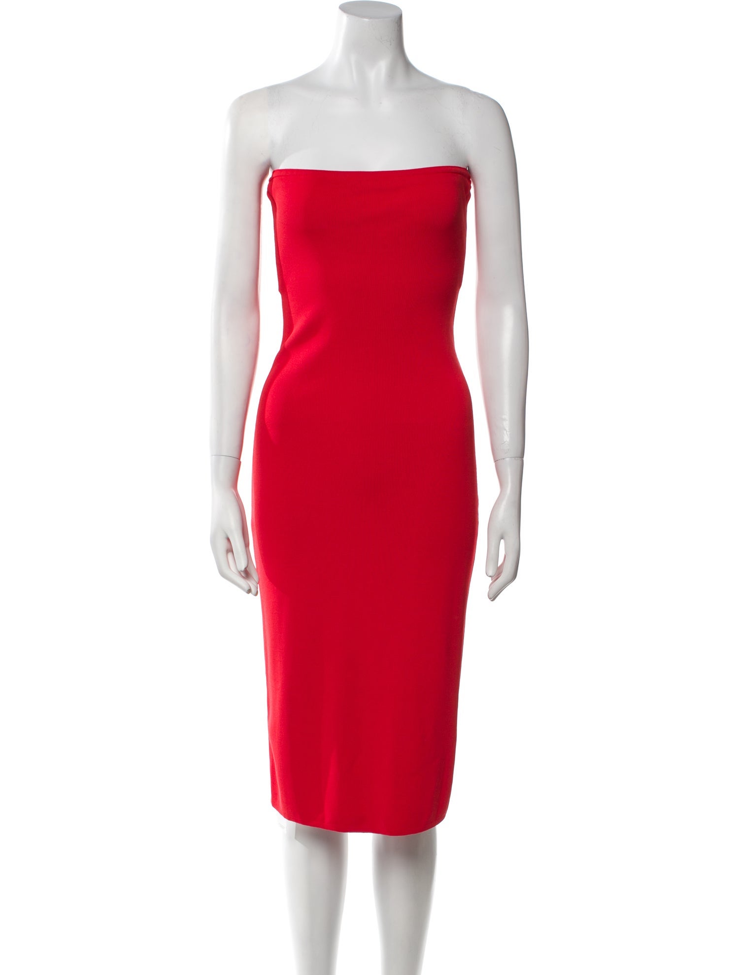 Staud Strapless Mini Dress