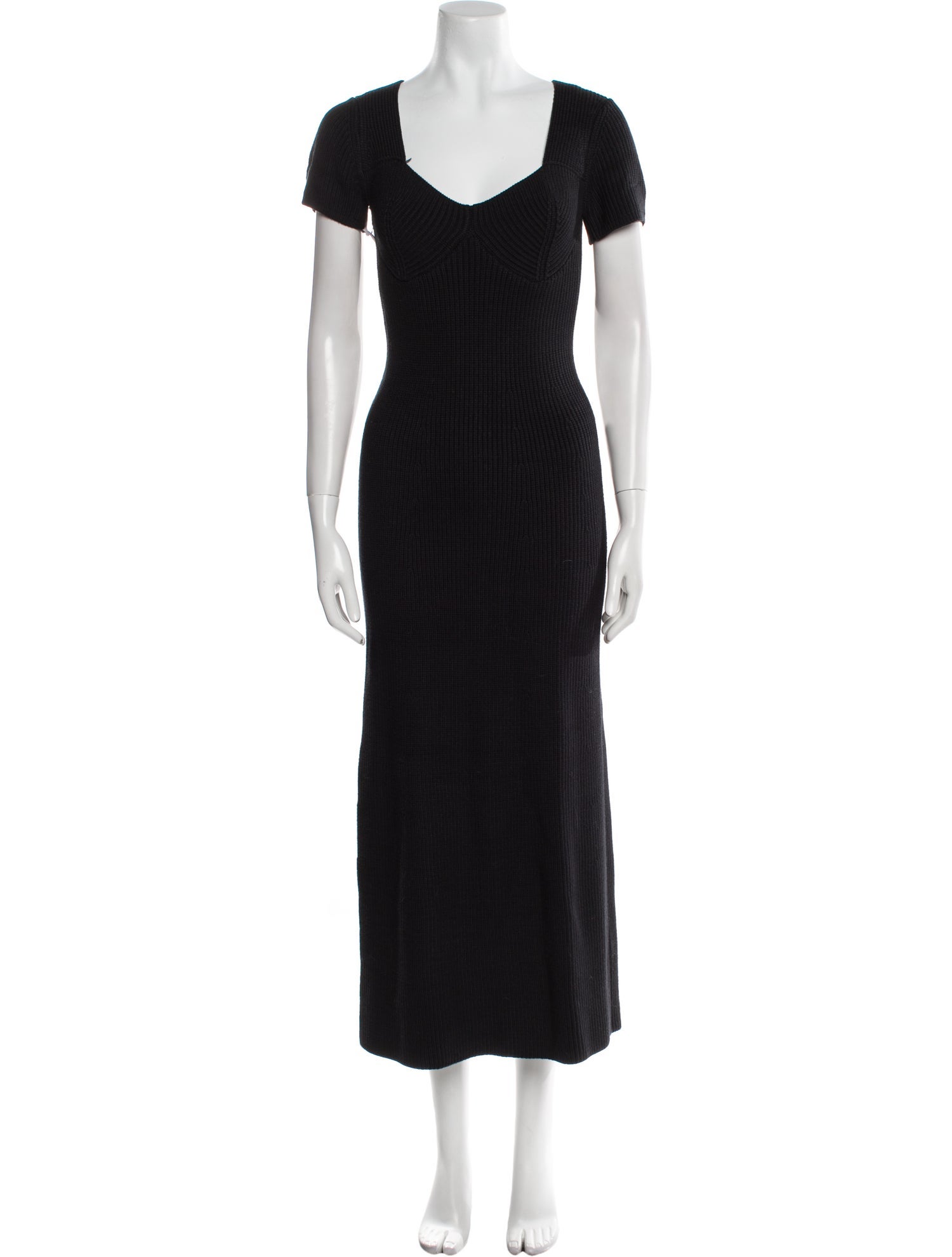 Staud V-Neck Long Dress w/ Tags