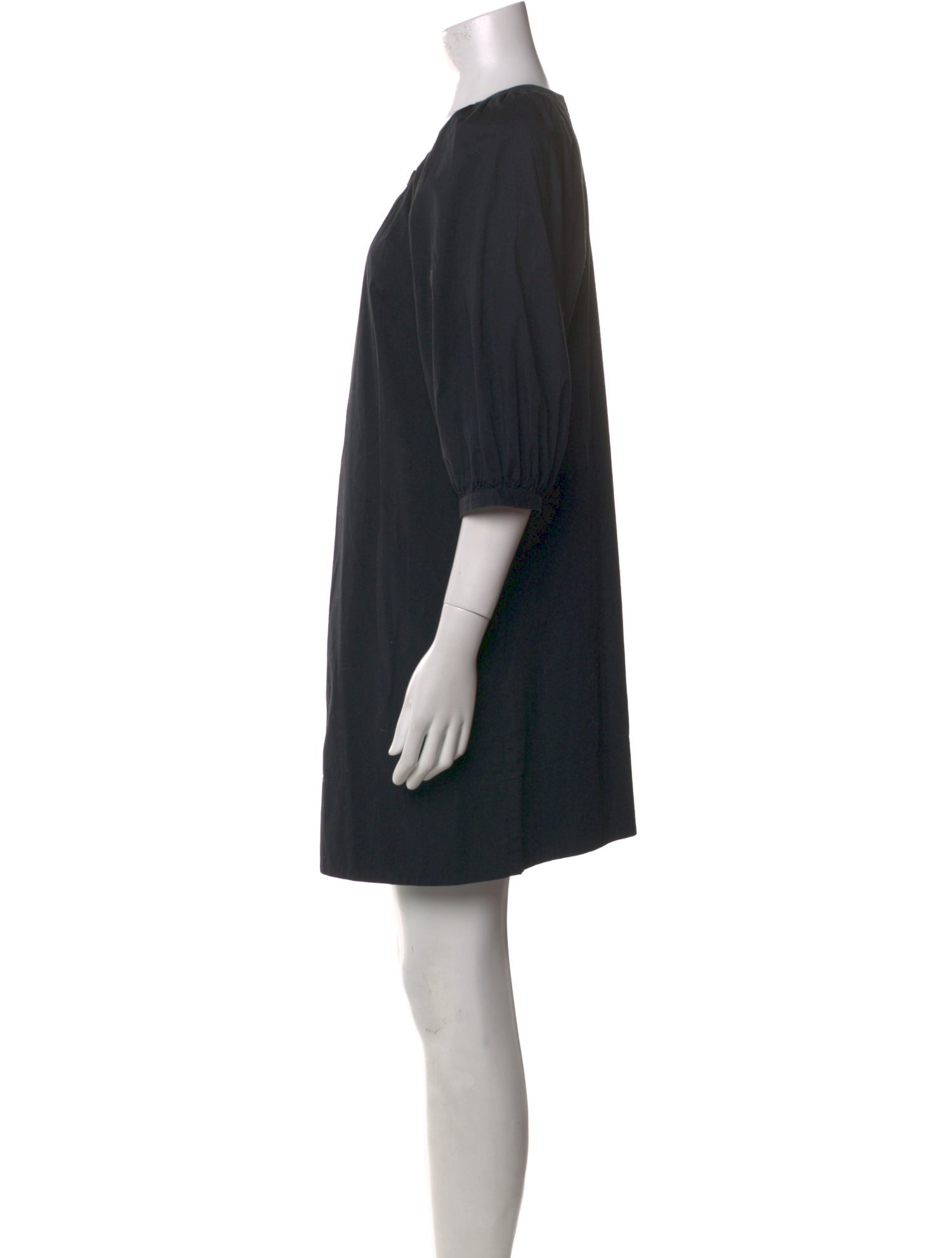 Staud Scoop Neck Mini Dress