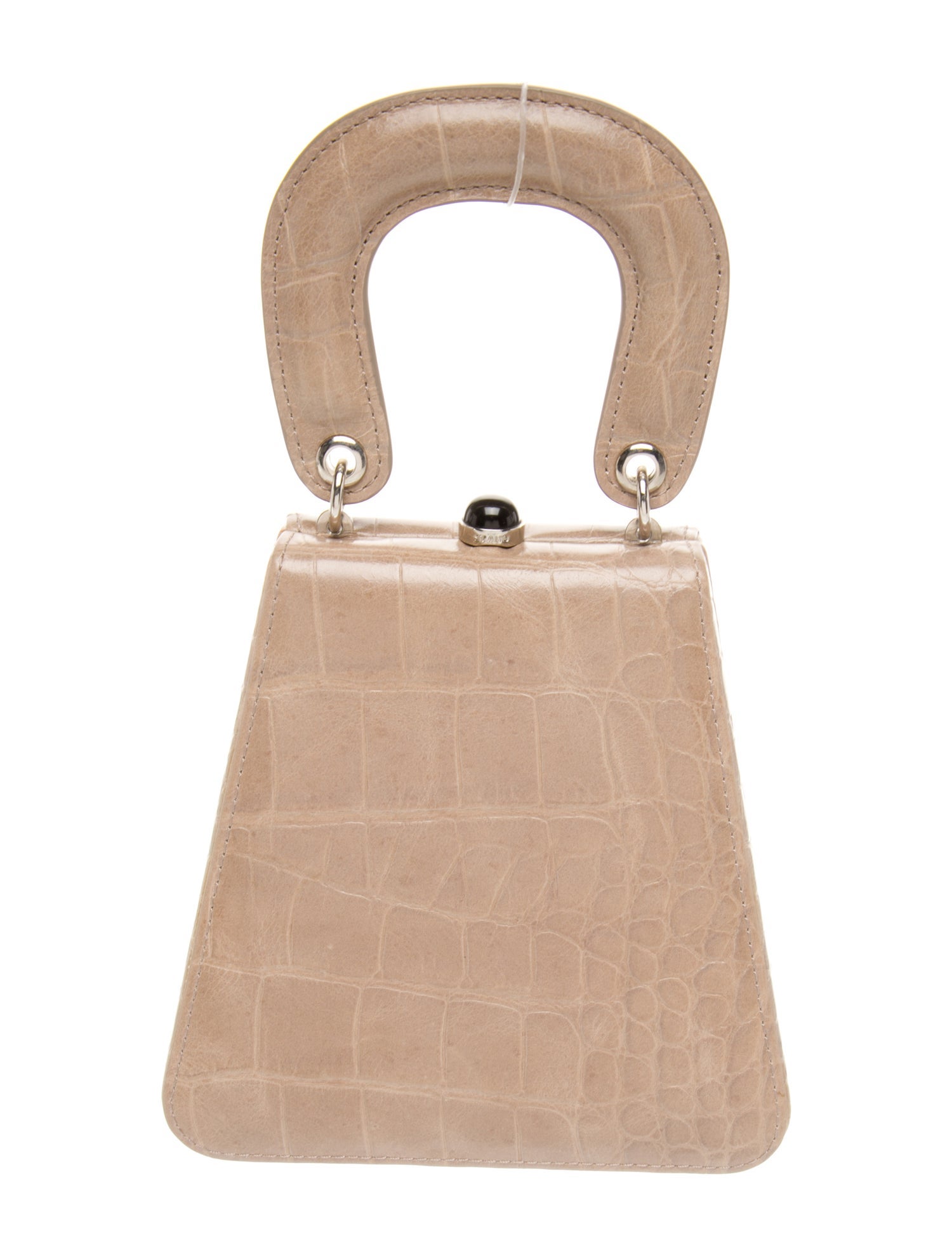 Staud Leather Top Handle Bag