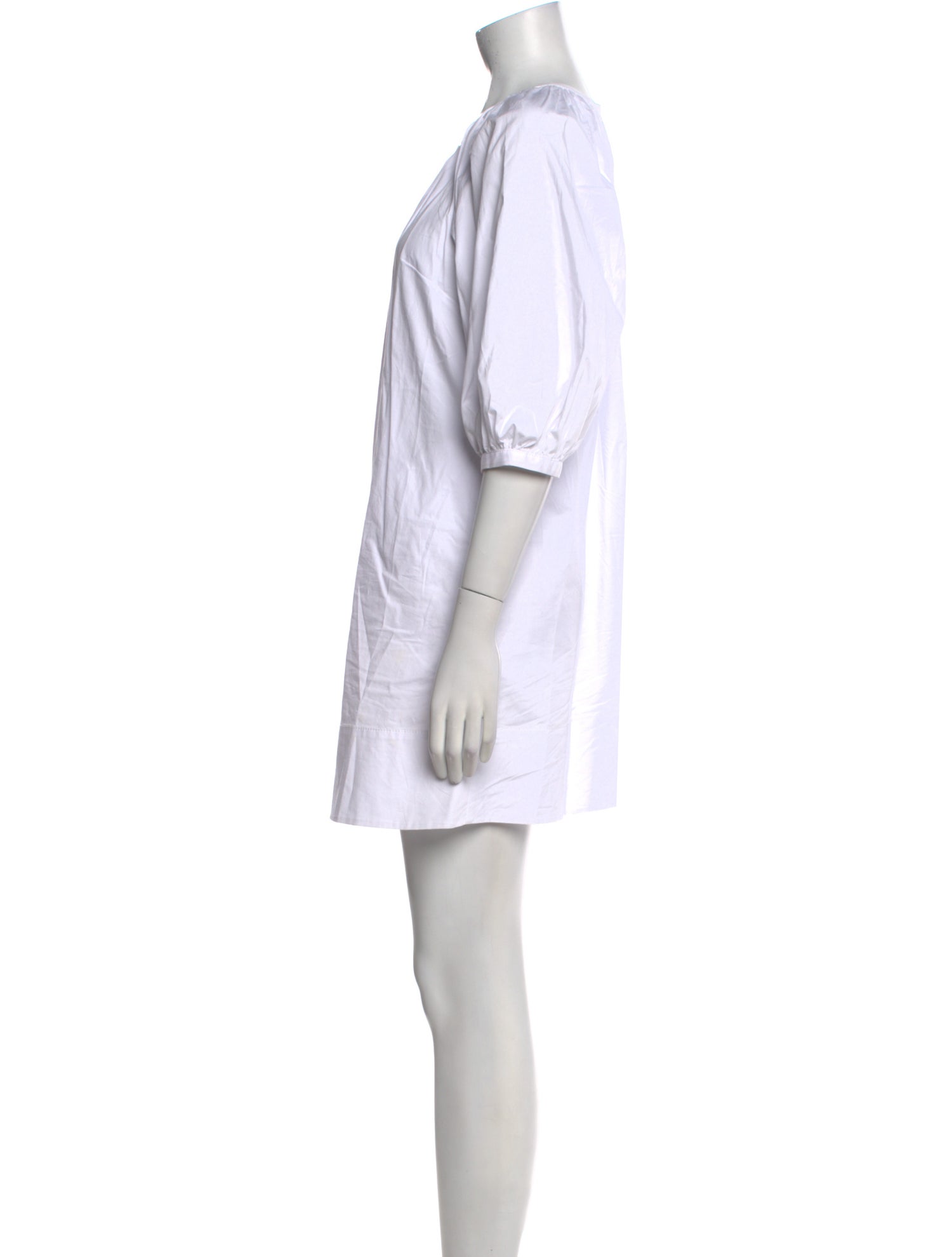 Staud Crew Neck Mini Dress