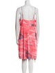 Staud Printed Knee-Length Dress