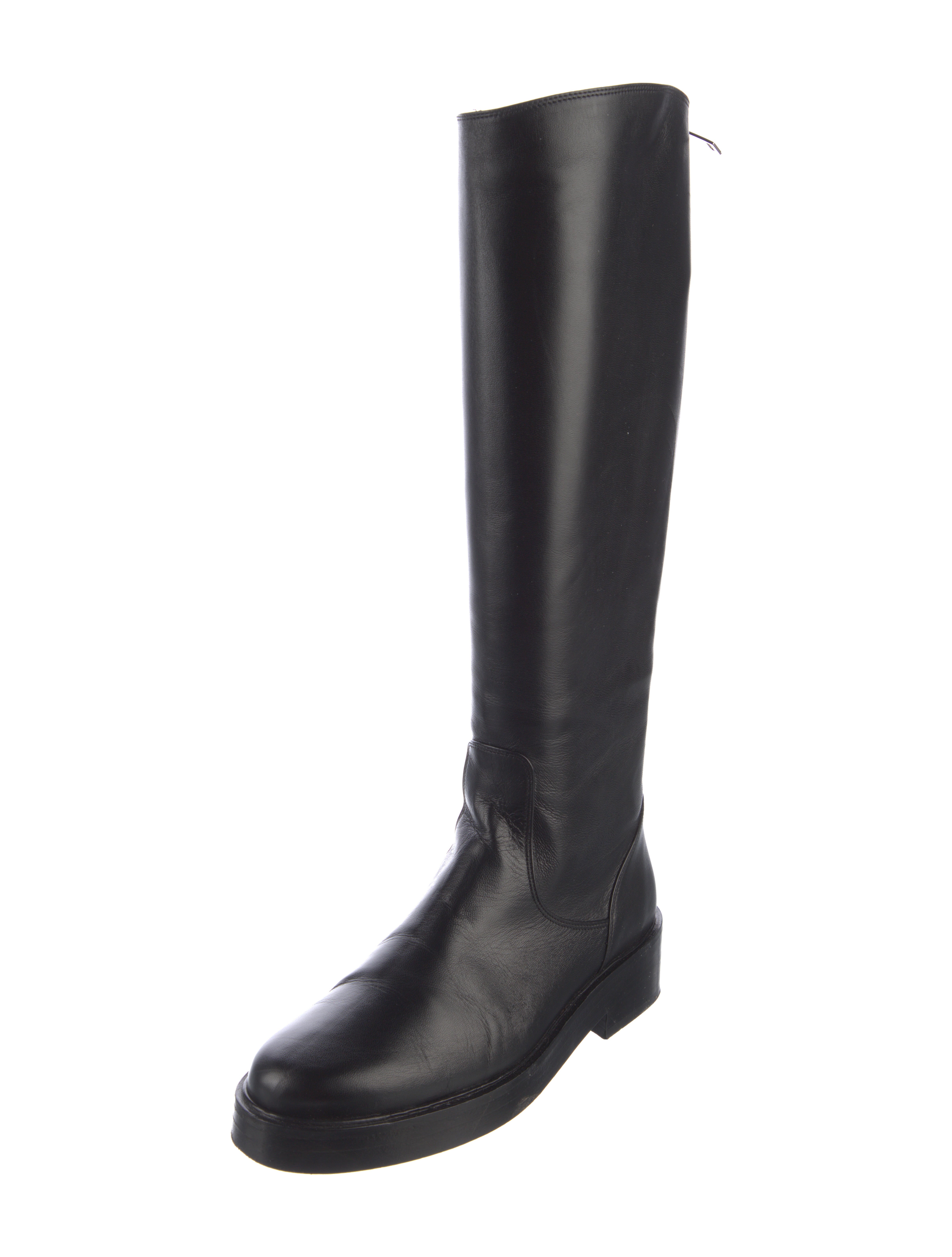 Staud Leather Riding Boots