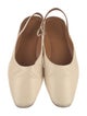 Staud Leather Slingback Flats