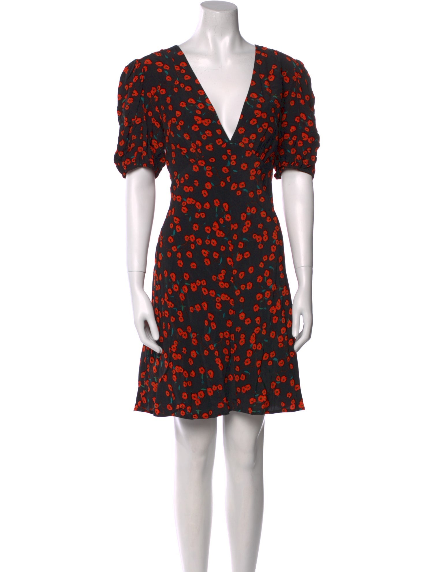 Staud Floral Print Mini Dress w/ Tags