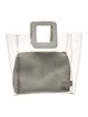 Staud PVC Top Handle Bag