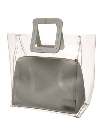 Staud PVC Top Handle Bag