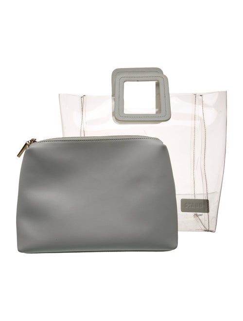 Staud PVC Top Handle Bag
