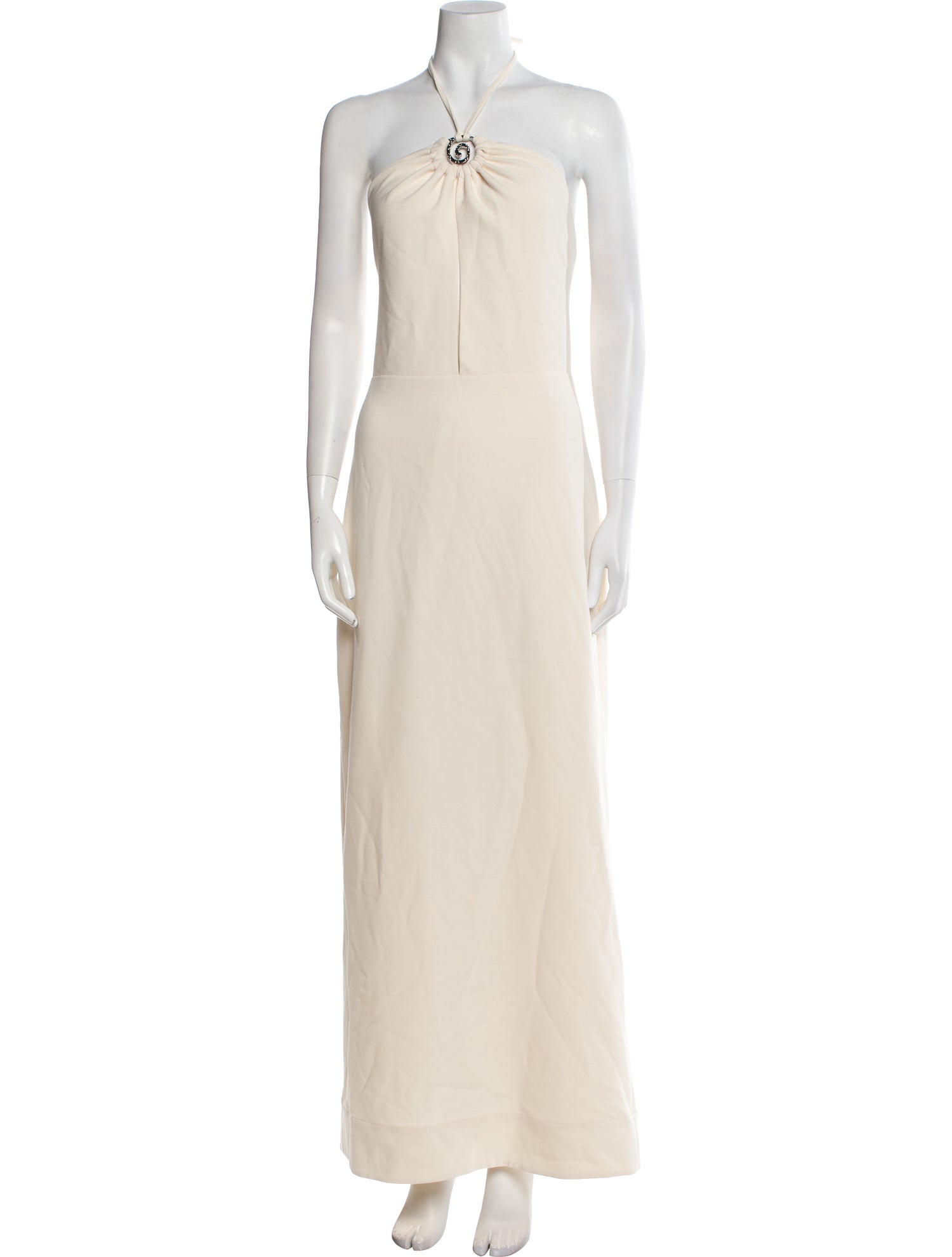 Staud Halterneck Long Dress