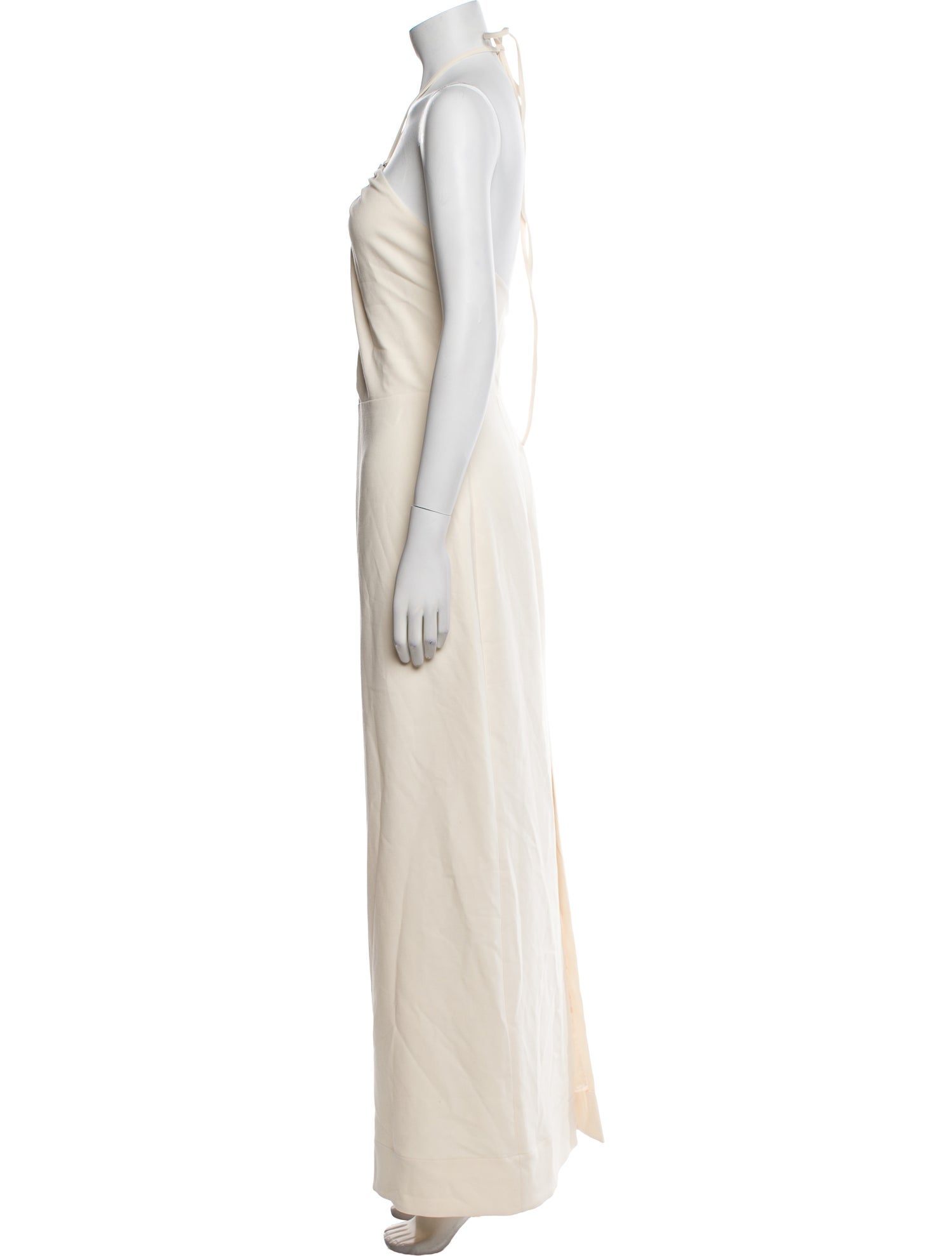 Staud Halterneck Long Dress