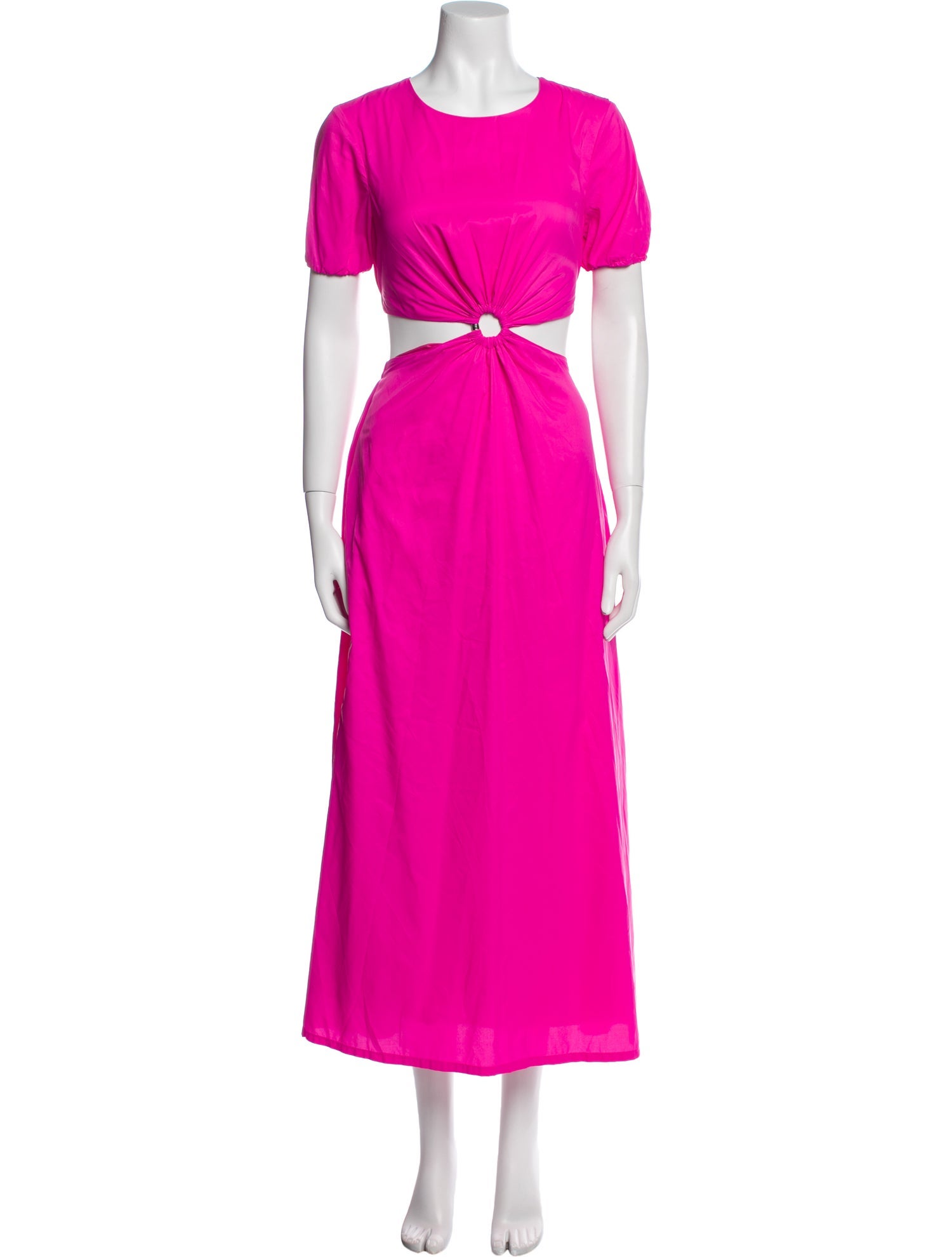 Staud Crew Neck Long Dress