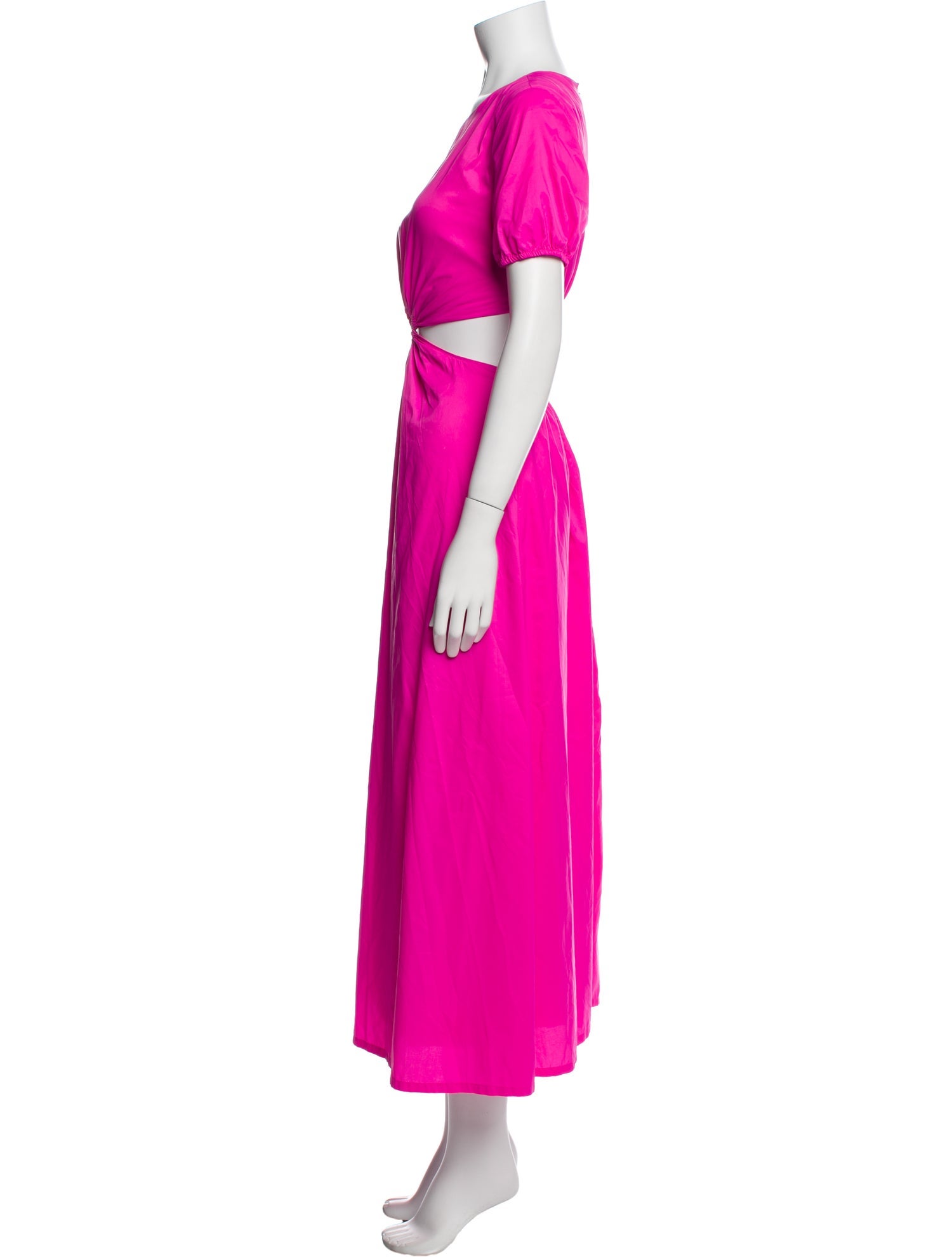 Staud Crew Neck Long Dress