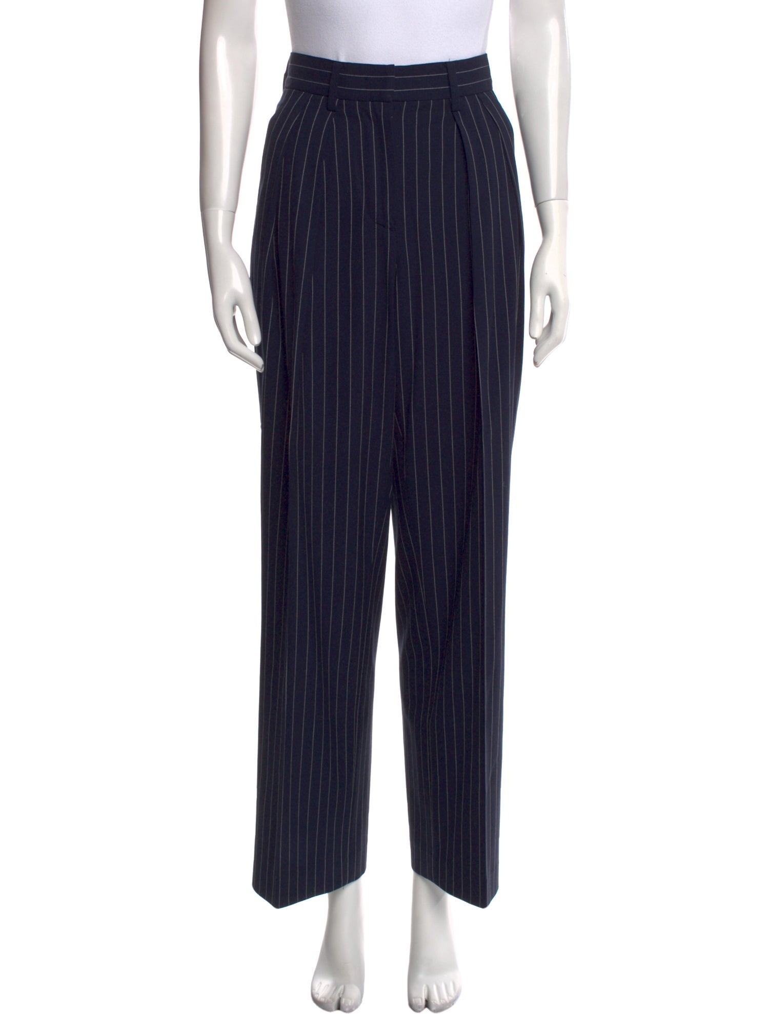 Staud Striped Wide Leg Pants