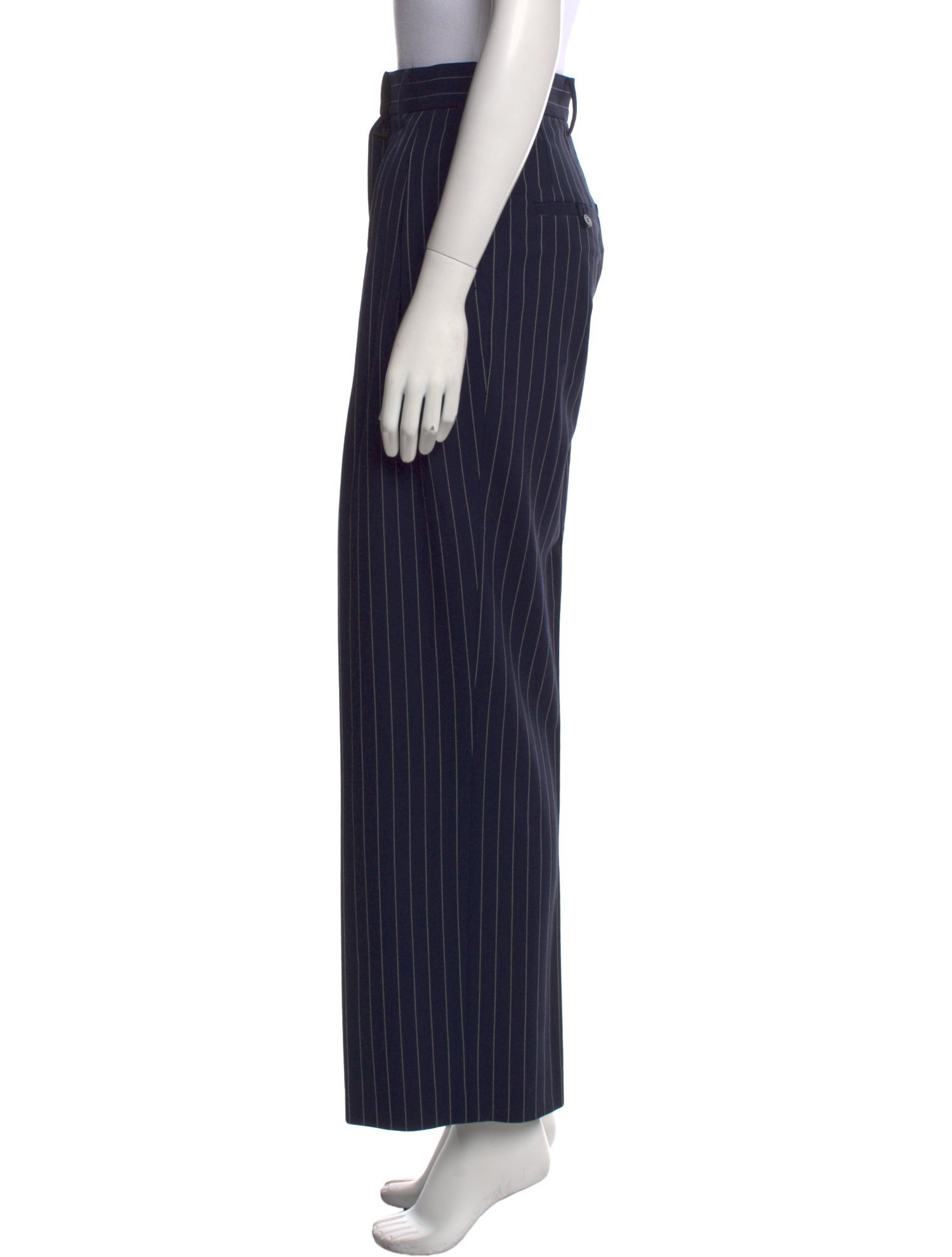 Staud Striped Wide Leg Pants