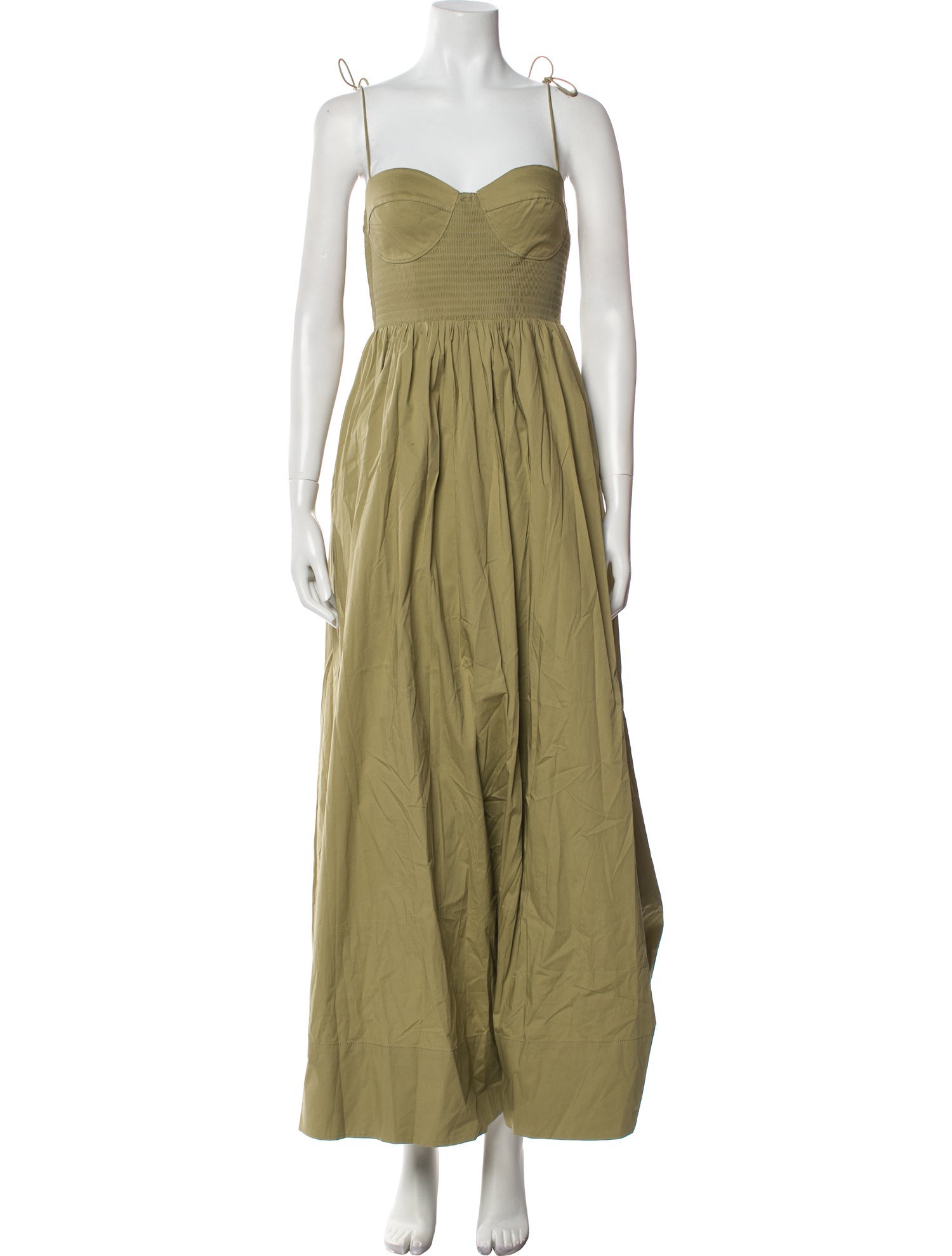 Staud Square Neckline Long Dress w/ Tags