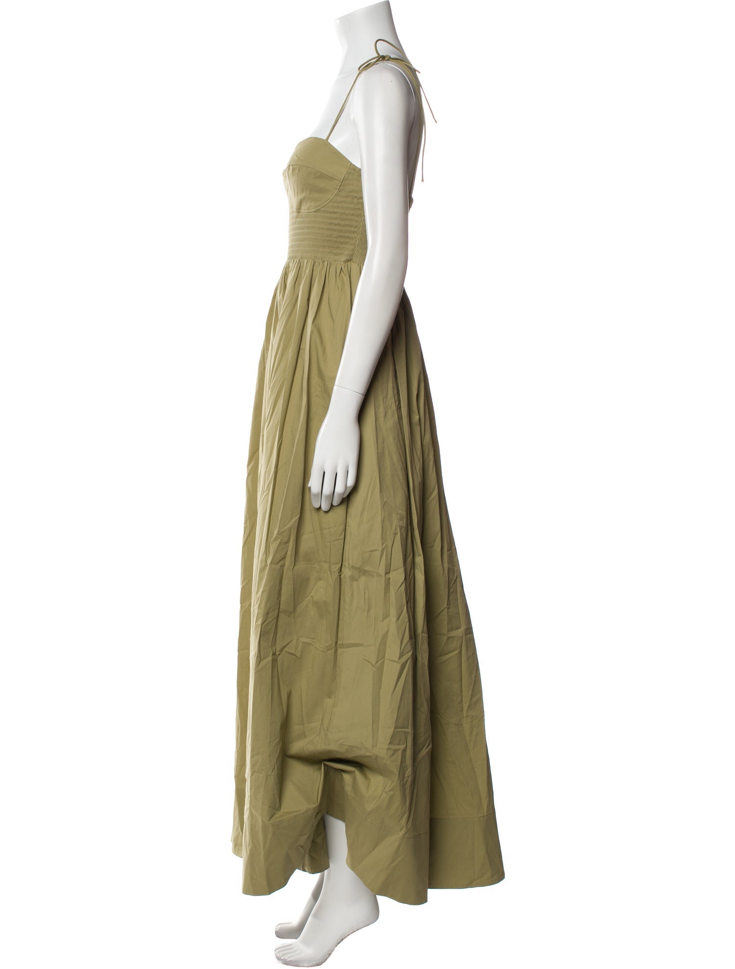 Staud Square Neckline Long Dress w/ Tags