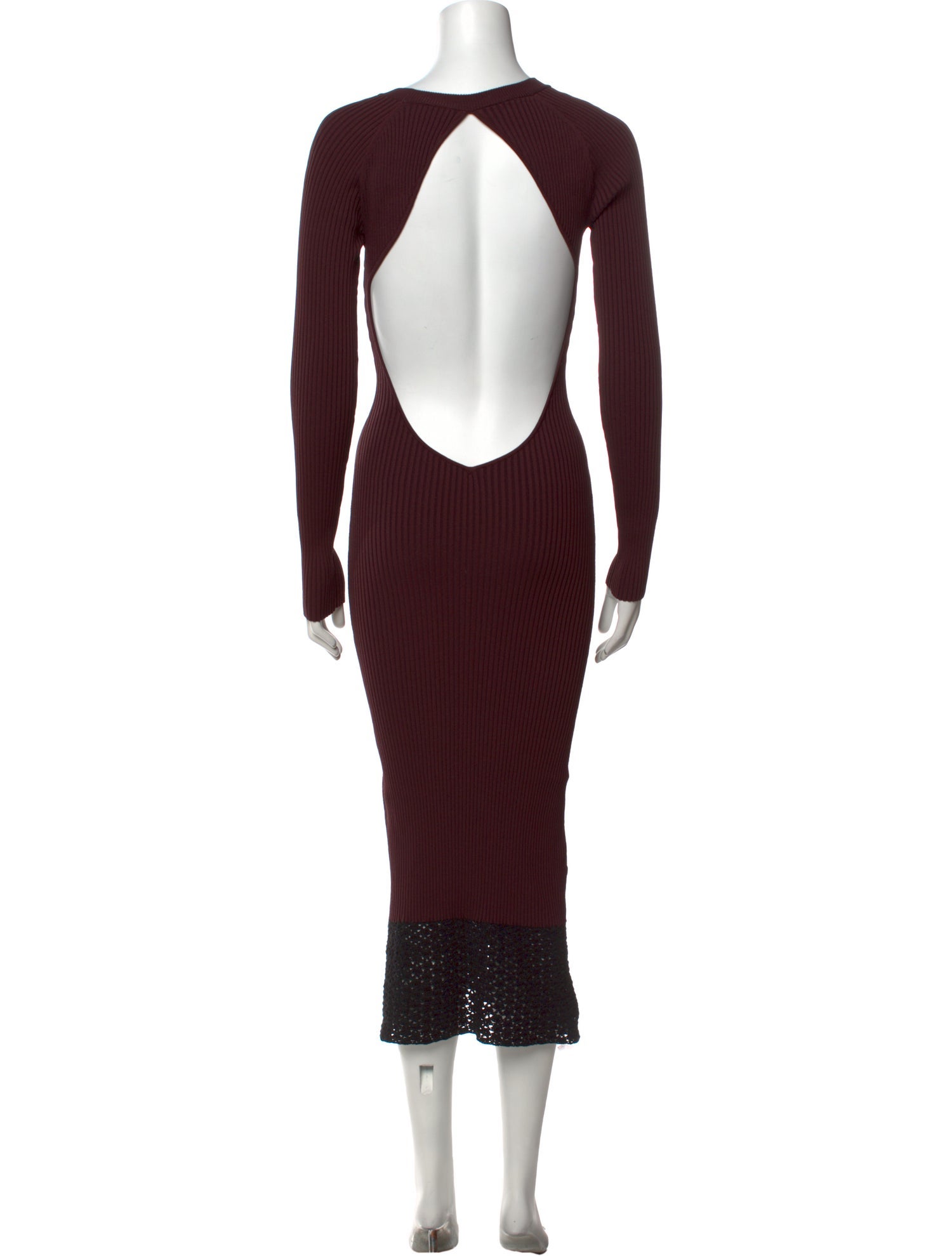 Staud Scoop Neck Long Dress