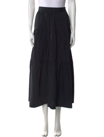 Staud Ruffle Embellishment Midi Length Skirt