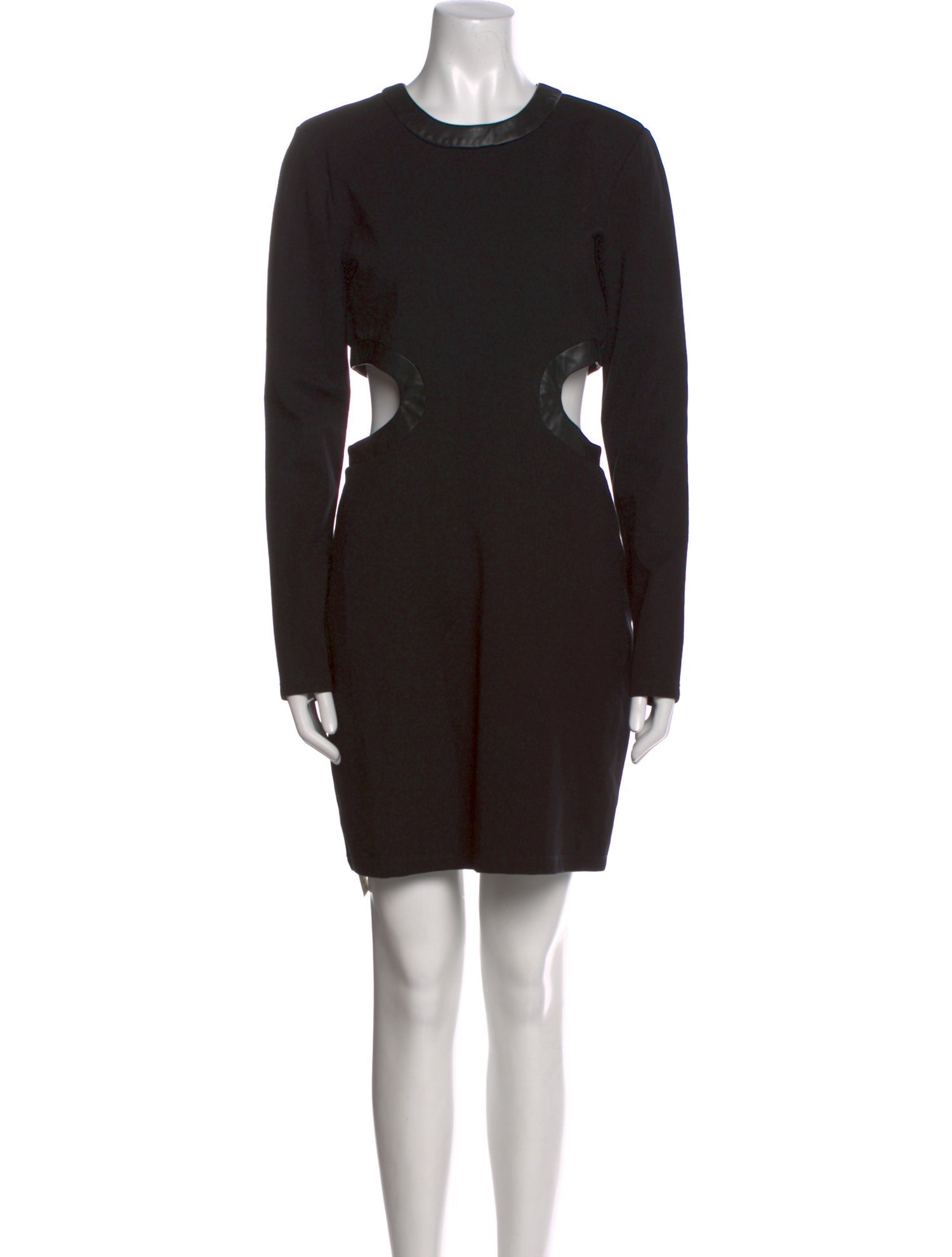 Staud Crew Neck Mini Dress