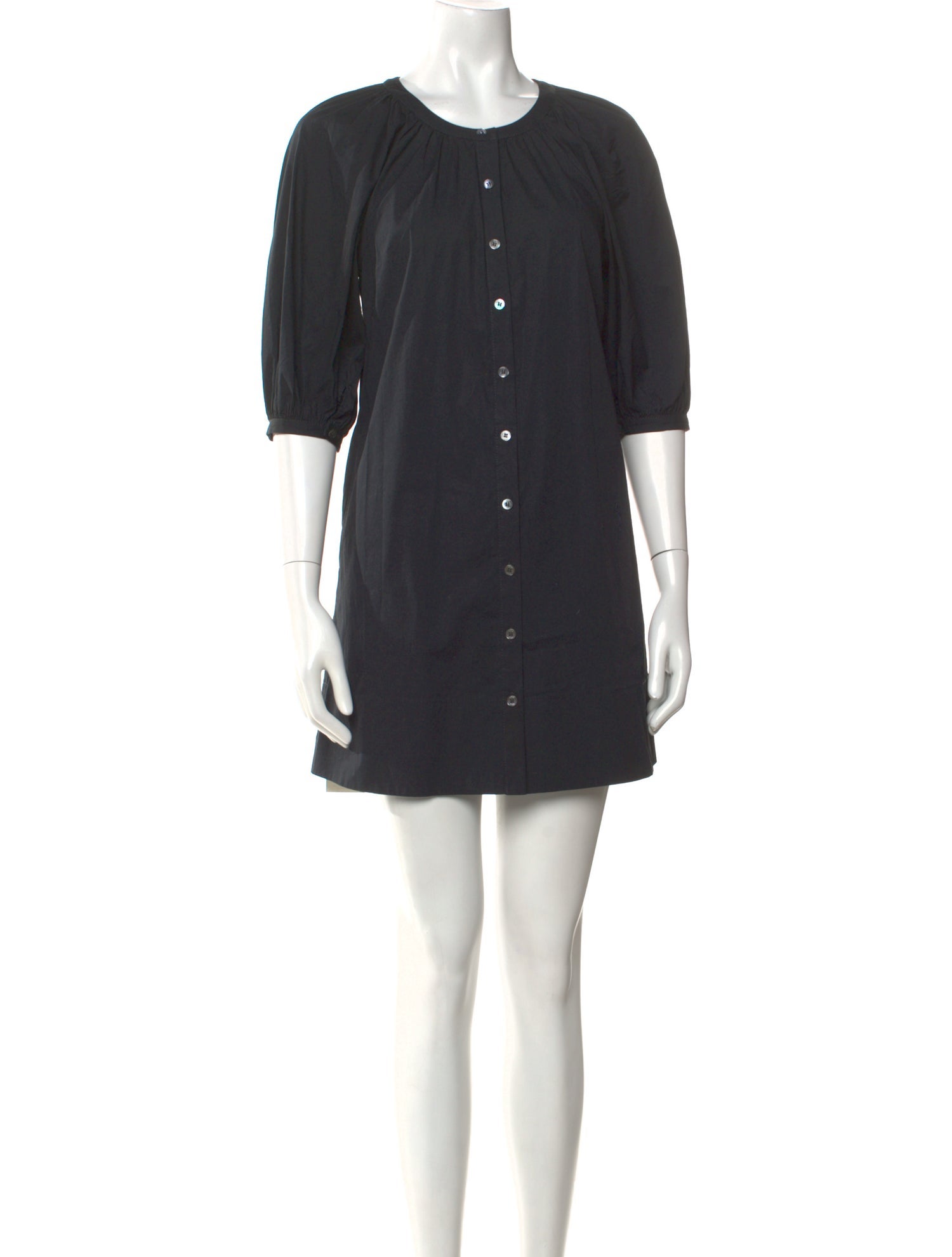 Staud Crew Neck Mini Dress