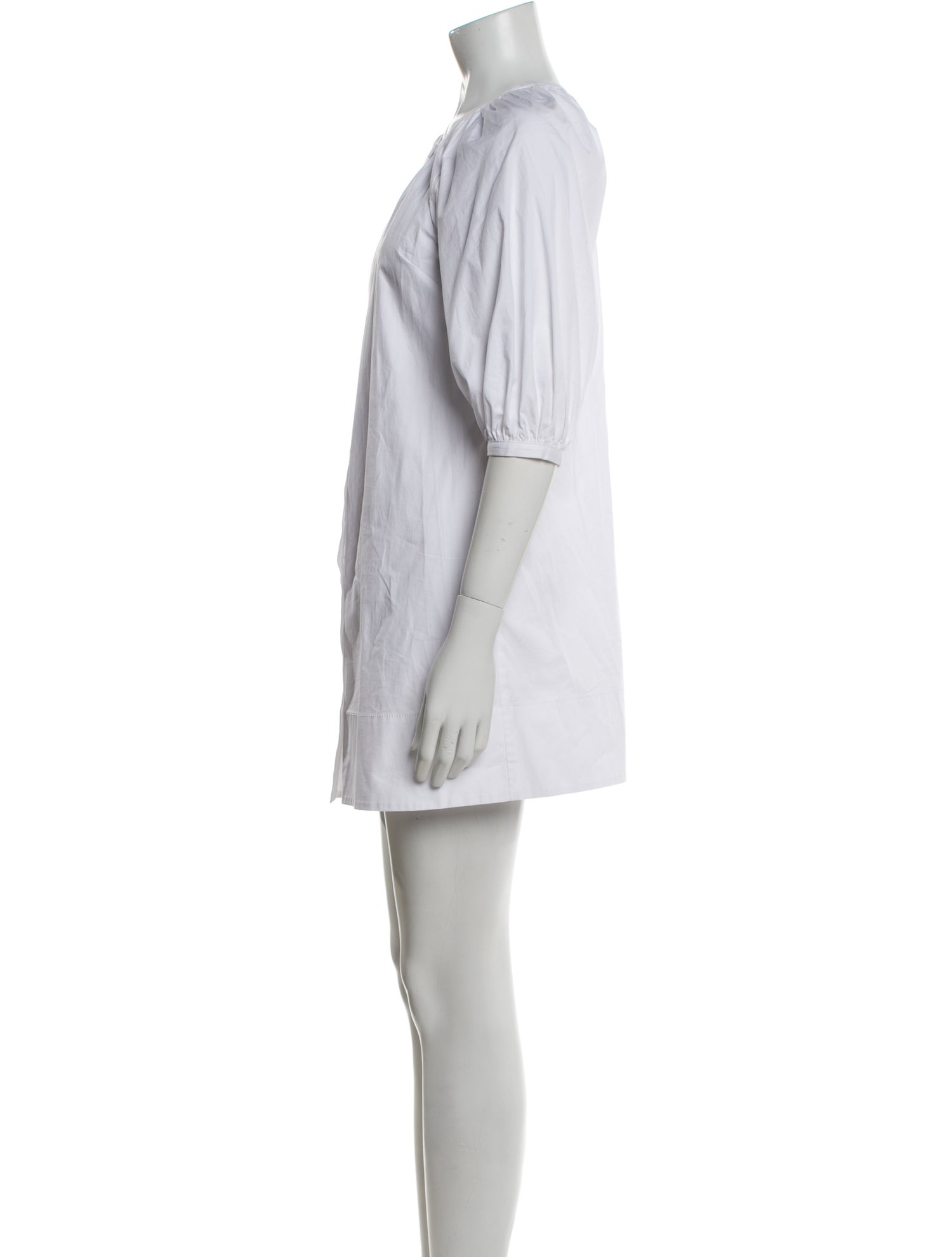 Staud Crew Neck Mini Dress