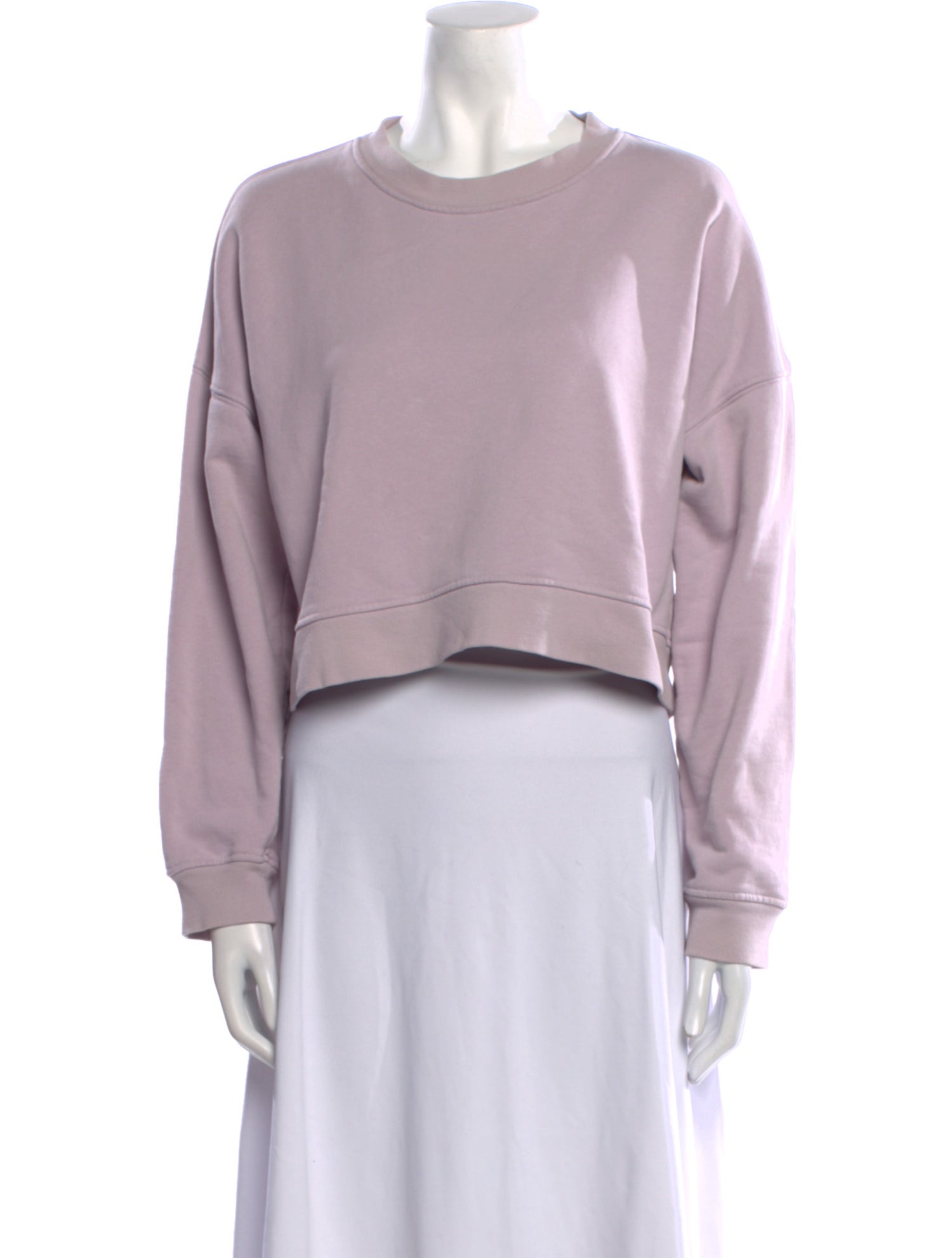 Staud Crew Neck Long Sleeve Sweatshirt