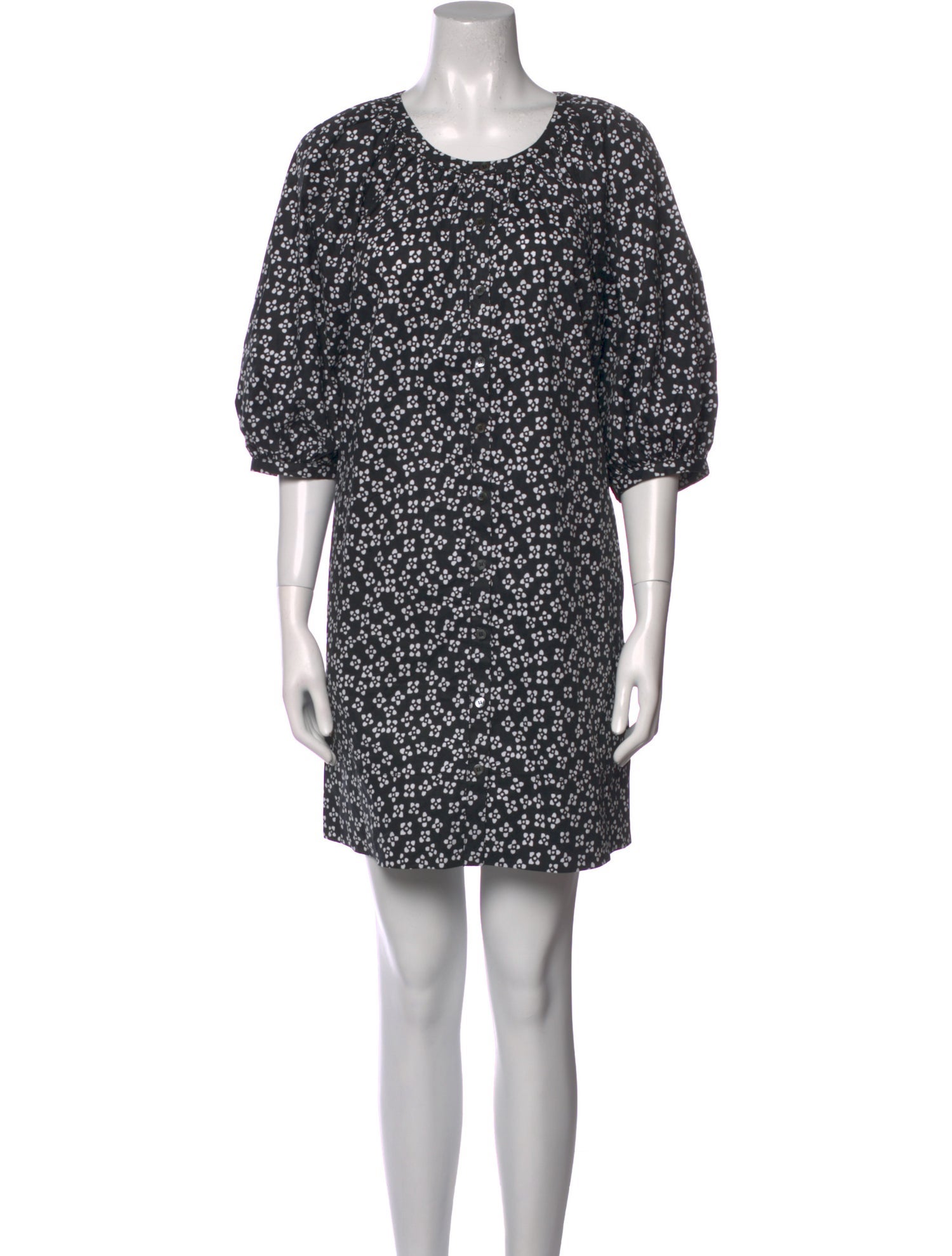 Staud Printed Mini Dress