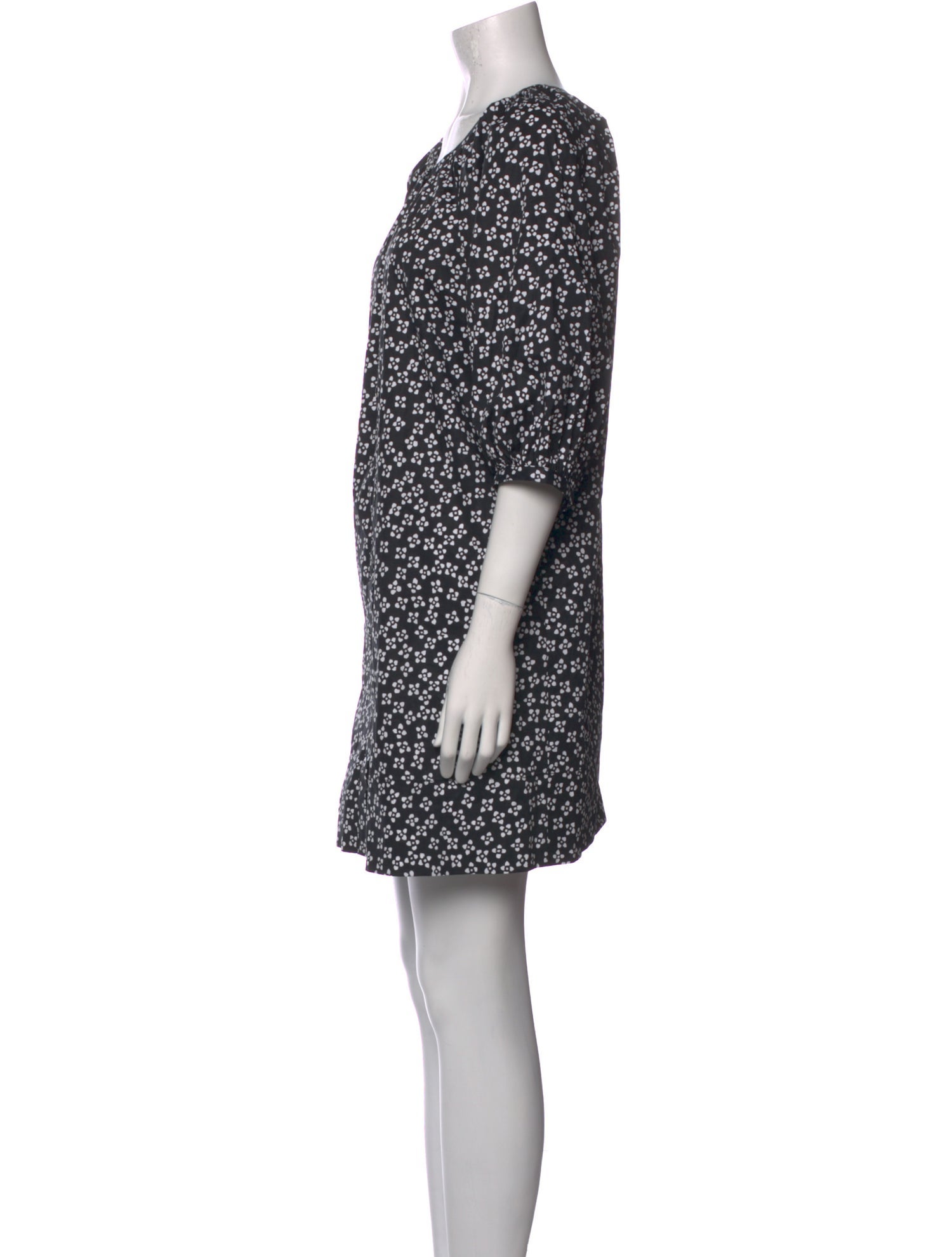 Staud Printed Mini Dress