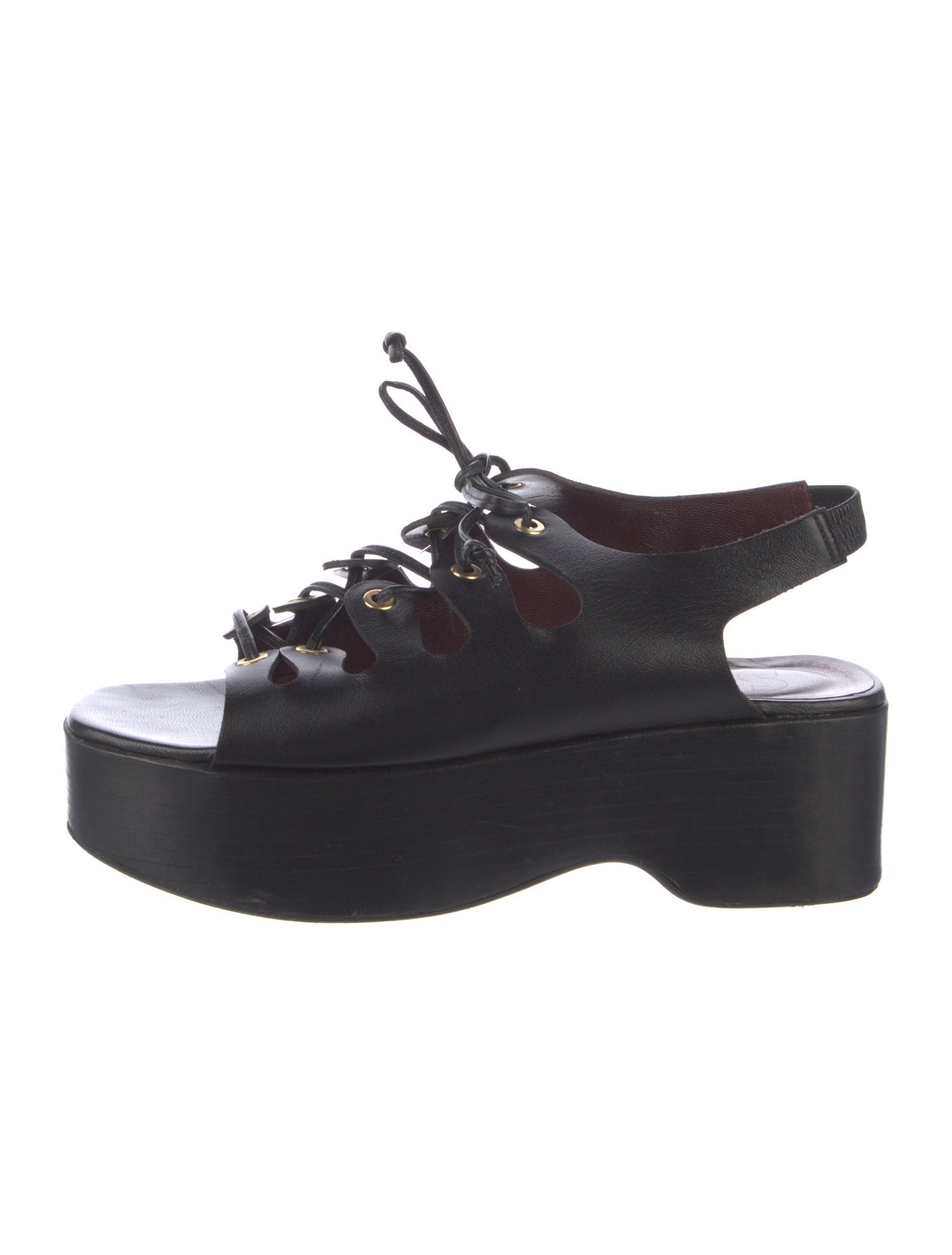 Staud Leather Gladiator Sandals