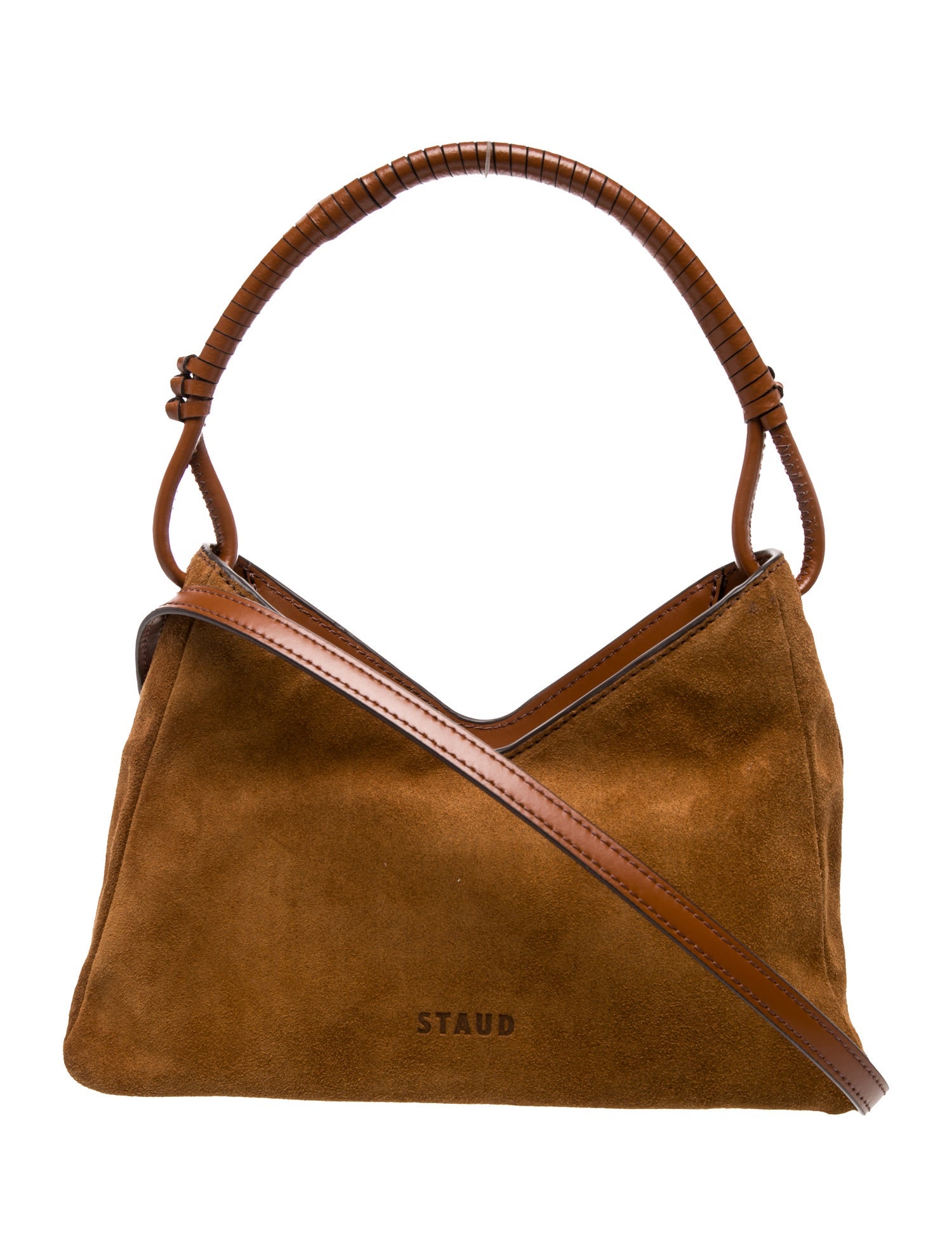 Staud Suede Shoulder Bag