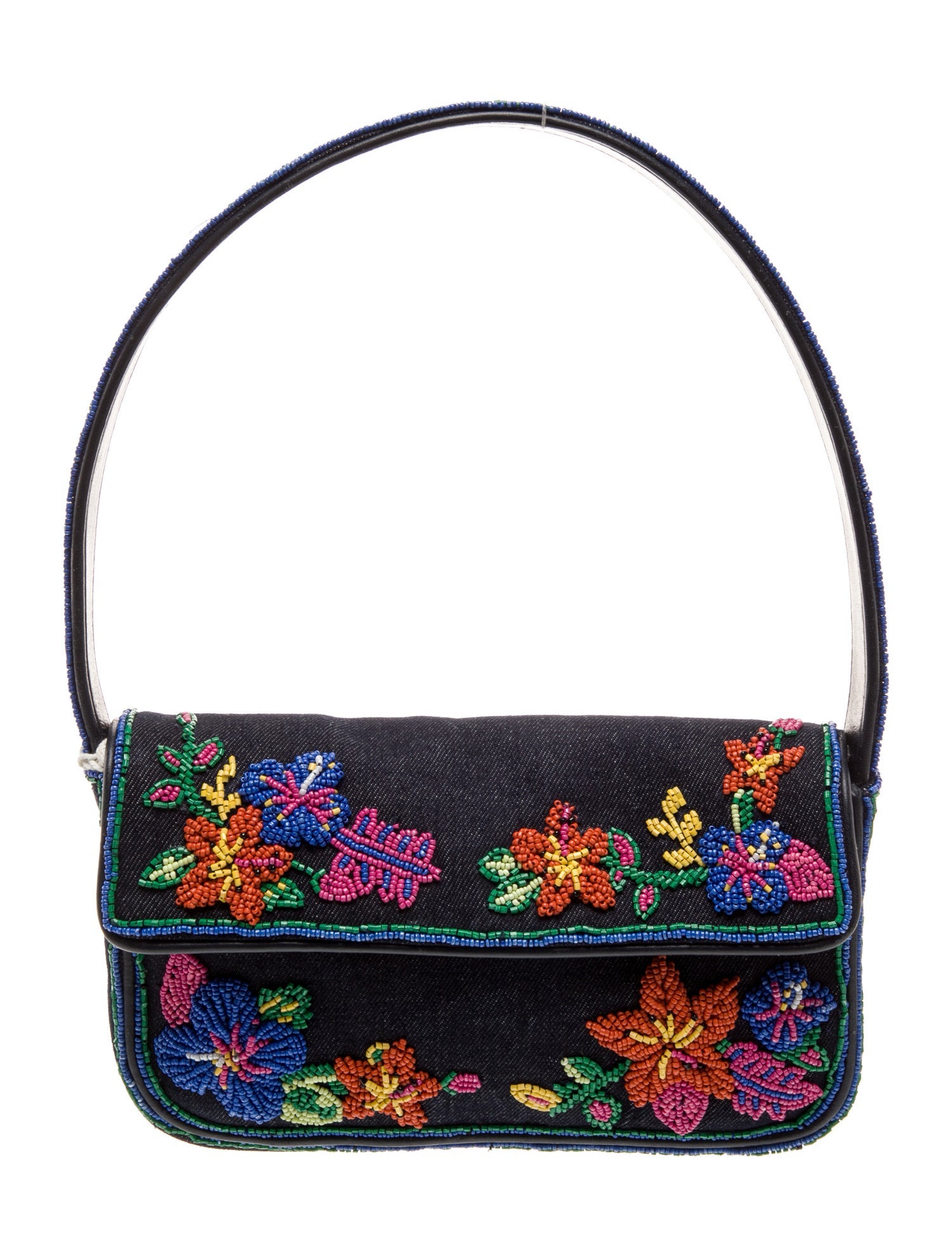 Staud Denim Shoulder Bag w/ Tags