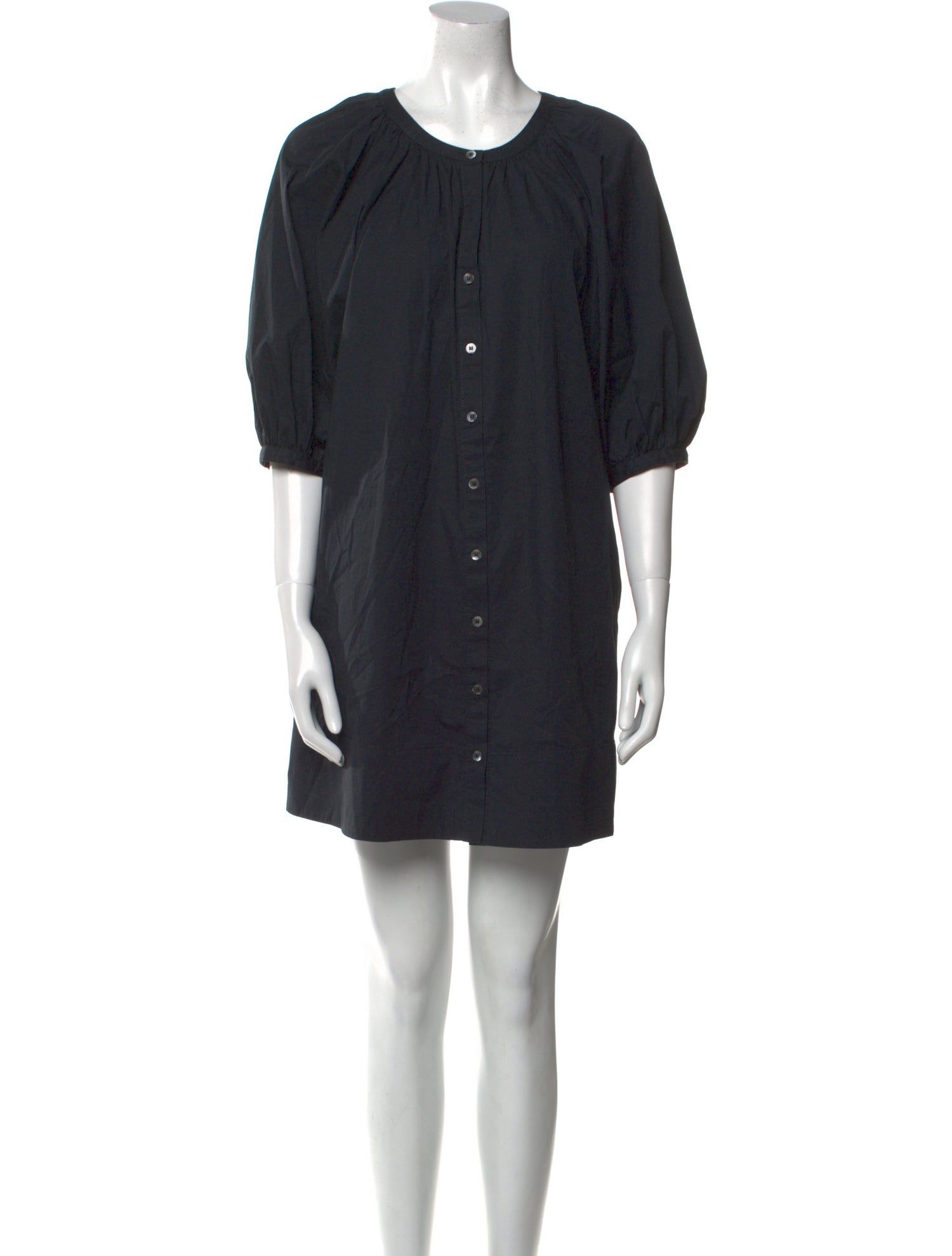 Staud Crew Neck Mini Dress