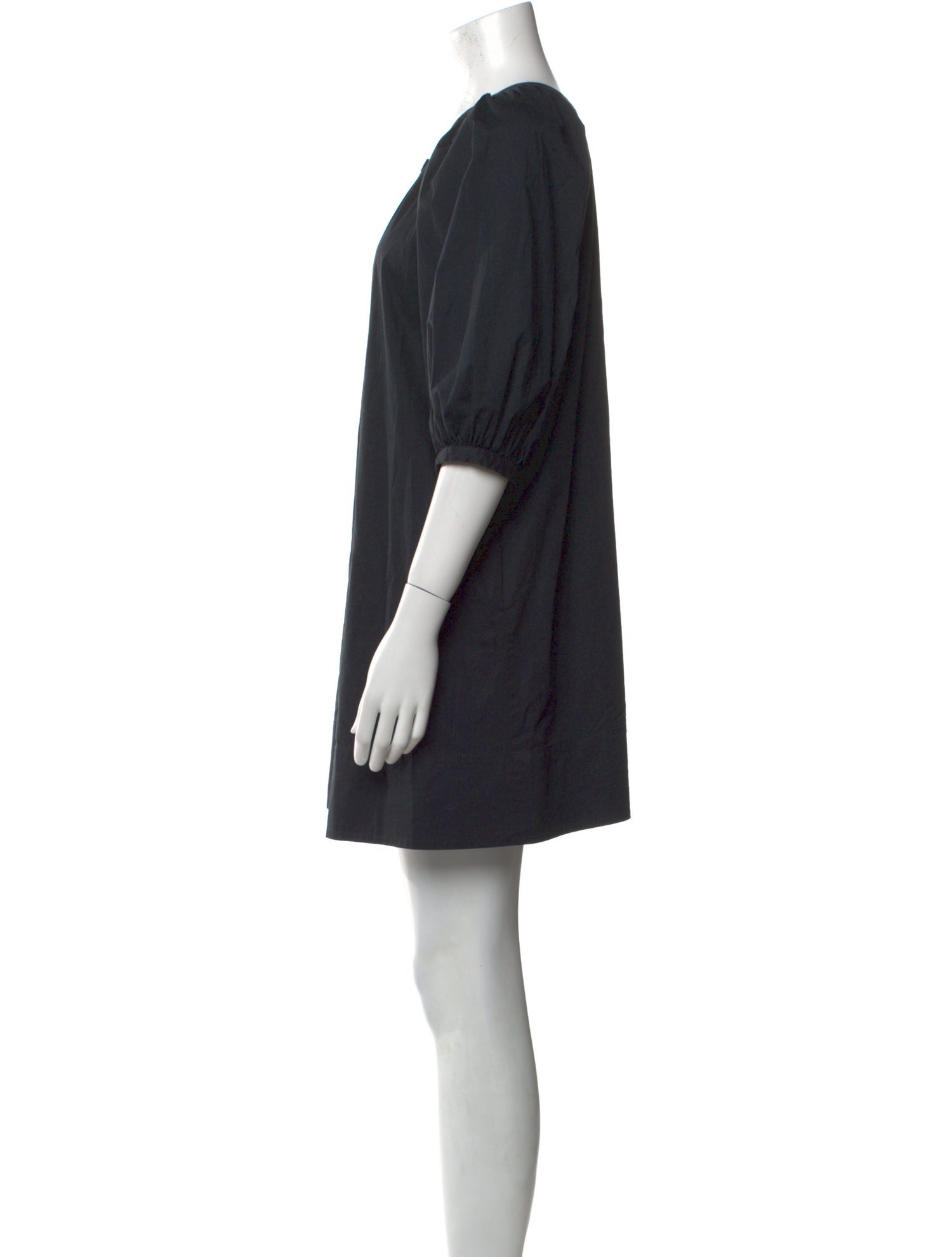 Staud Crew Neck Mini Dress