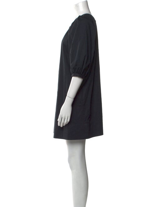 Staud Crew Neck Mini Dress