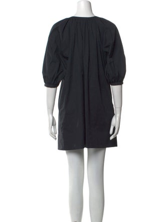 Staud Crew Neck Mini Dress