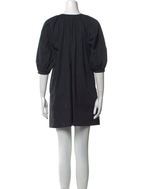 Staud Crew Neck Mini Dress