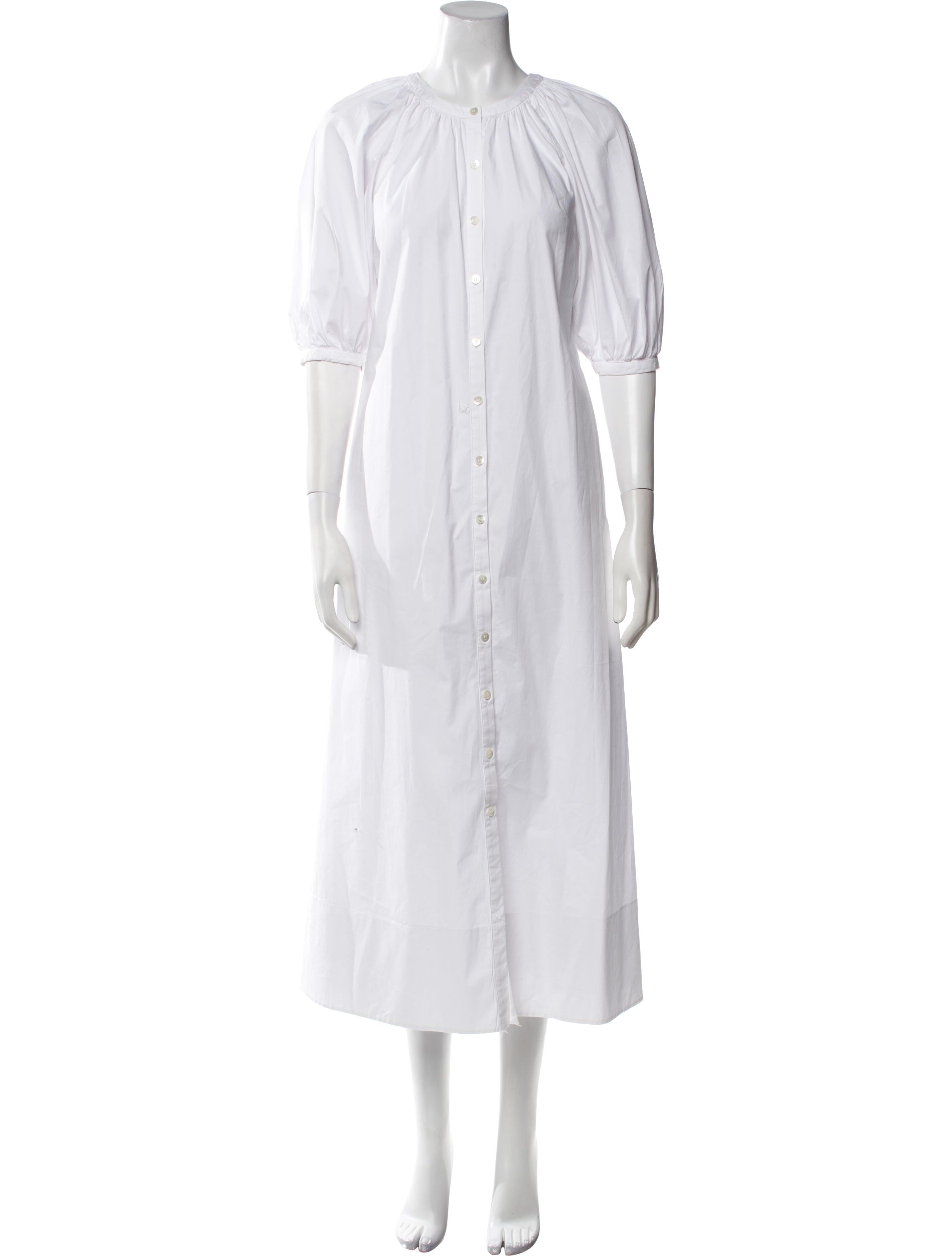 Staud Crew Neck Long Dress