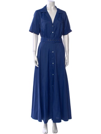 Staud Nylon Long Dress