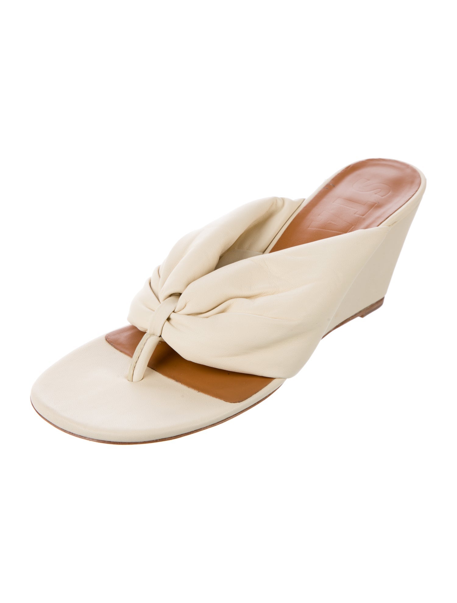 Staud Leather Slides