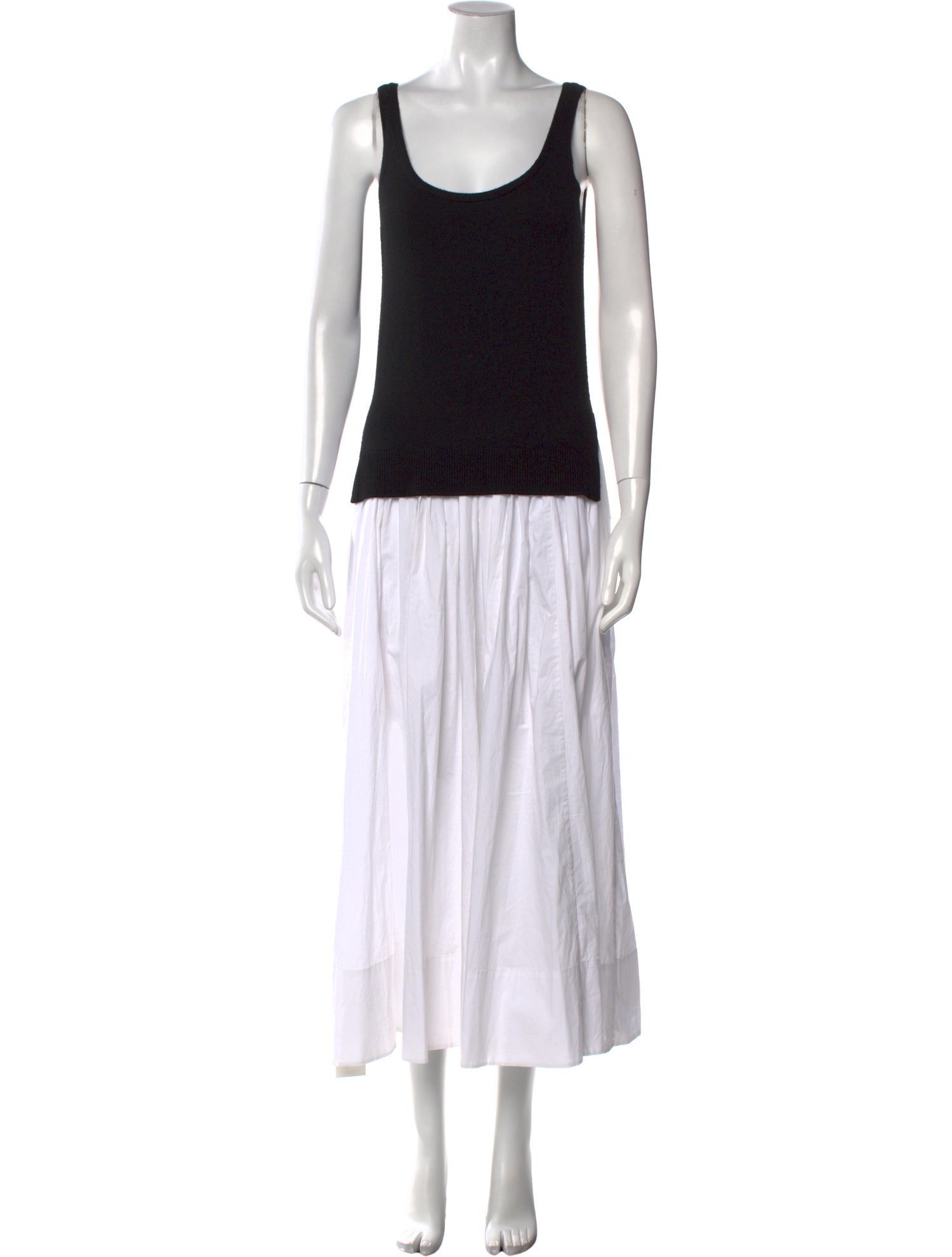 Staud Merino Wool Long Dress