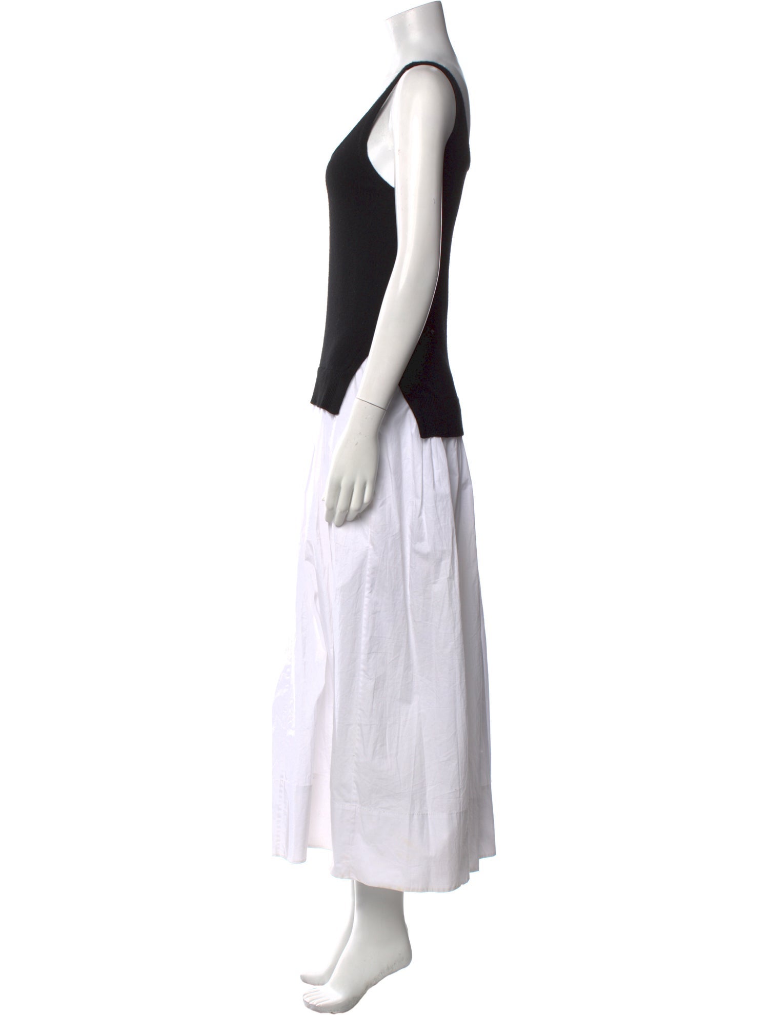 Staud Merino Wool Long Dress