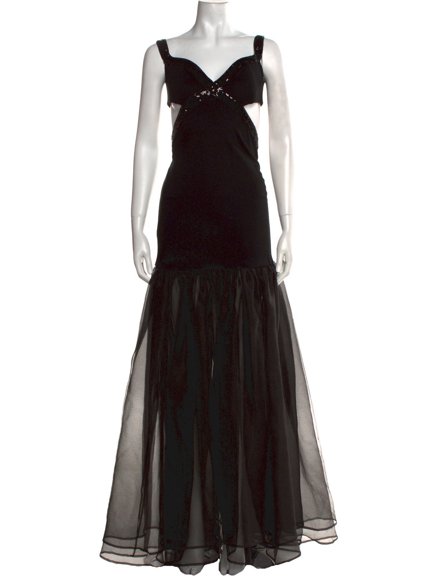 Staud Square Neckline Long Dress w/ Tags