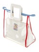Staud PVC Top Handle Bag