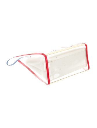 Staud PVC Top Handle Bag