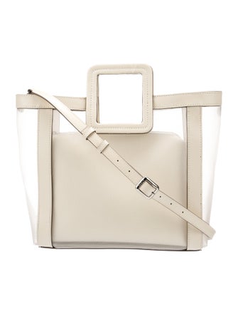 Staud Leather Top Handle Bag