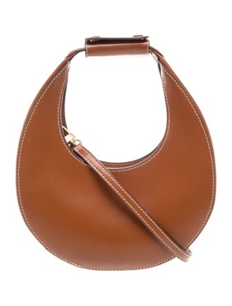 Staud Leather Top Handle Bag