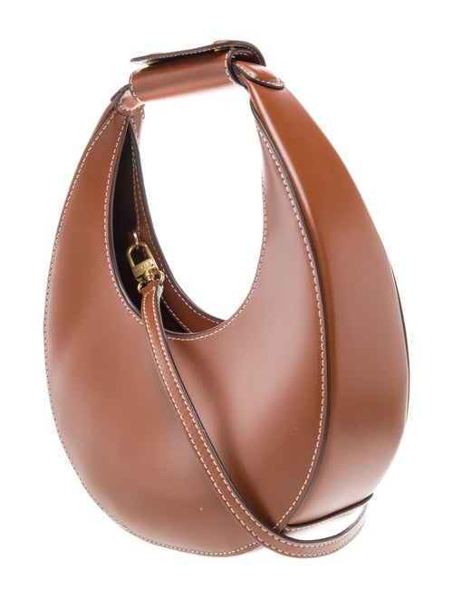 Staud Leather Top Handle Bag